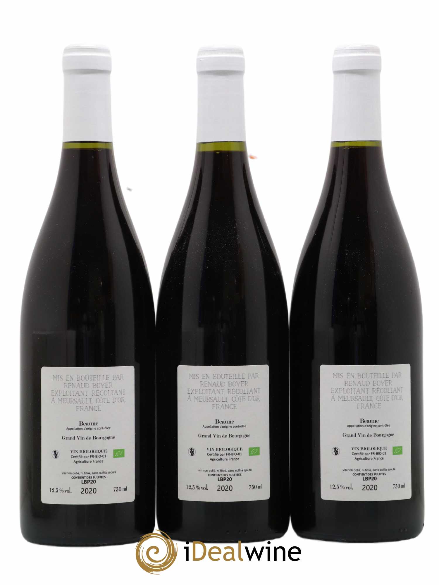 Acheter Beaune Les Prévolles Renaud Boyer 2020 (lot 4343)