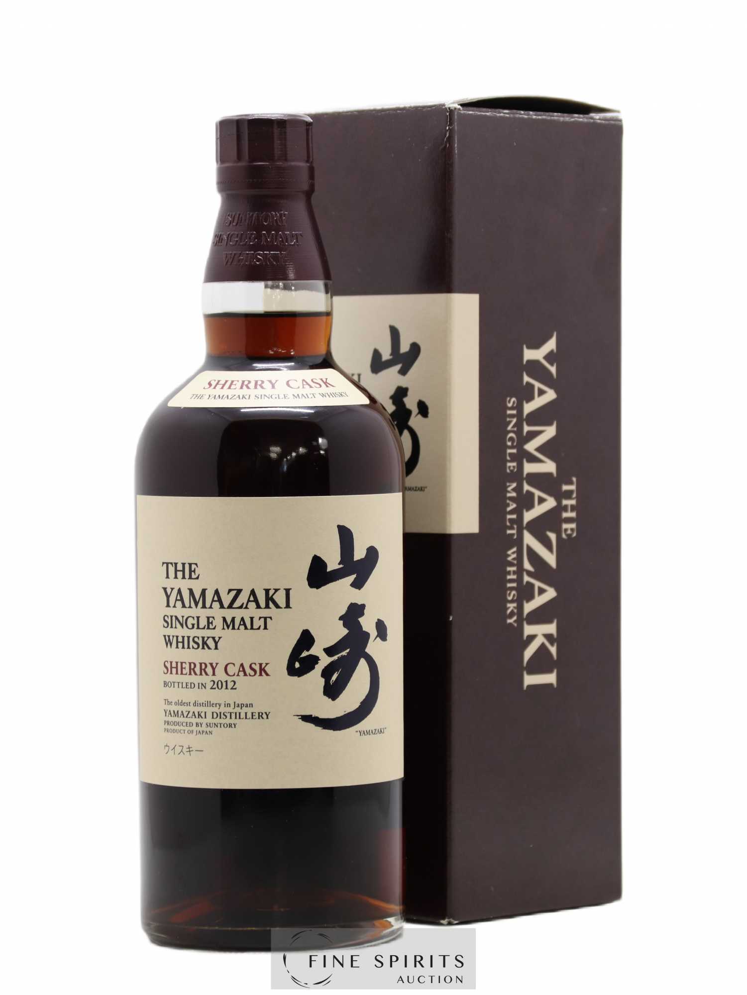 Yamazaki Of. Non-Chill Filtered Sherry Cask - bottled 2012 Suntory 