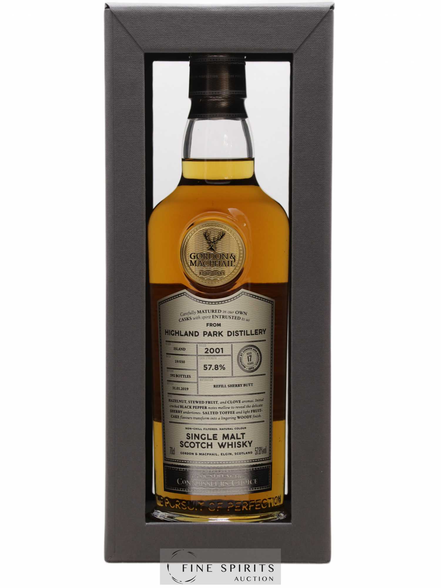 Highland Park 17 years 2001 Gordon & MacPhail Batch 19030 - One of 592 - bottled 2019 Connoisseurs Choice 