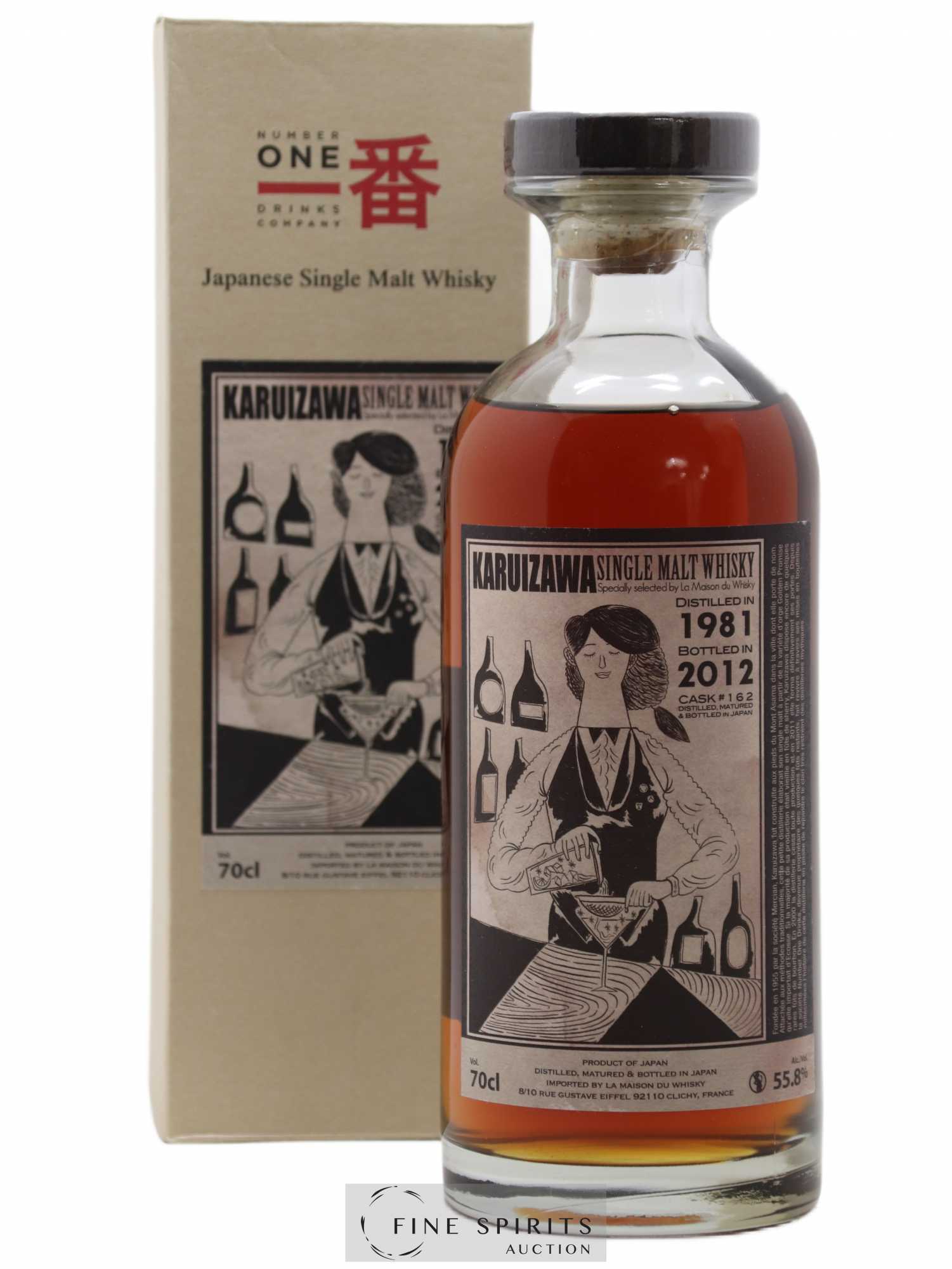 Karuizawa 1981 Number One Drinks Cask n°162 - bottled 2012 LMDW Cocktail Series 