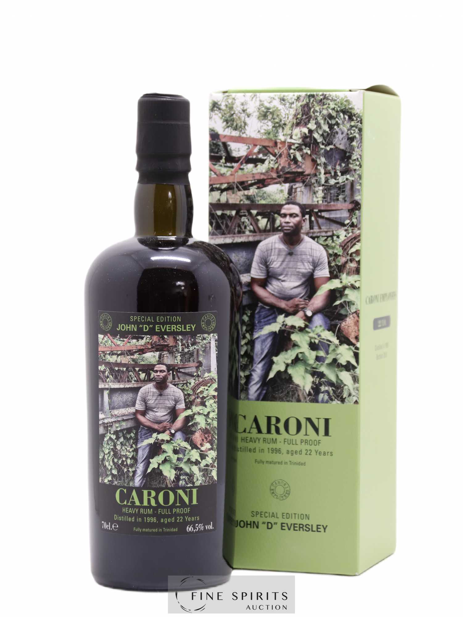 Caroni 22 years 1996 Velier Special Edition John D Eversley One of 1192 - bottled 2018 Employee Serie 