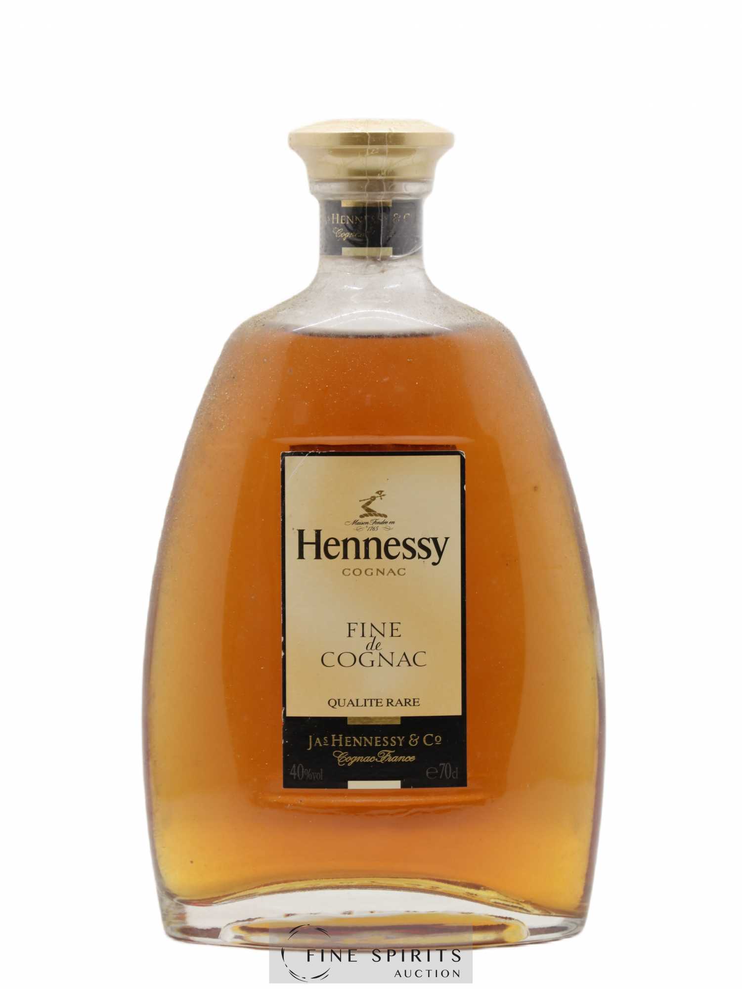 Buy Hennessy Of. Fine de Cognac Qualité Rare (lot: 206)
