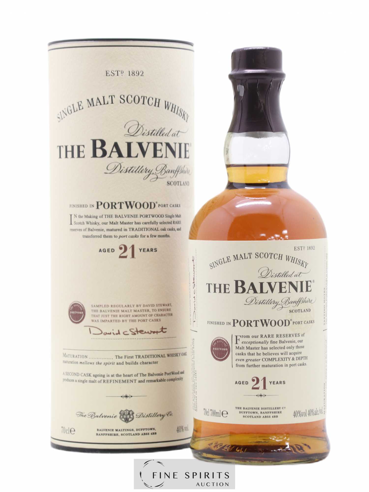 Balvenie (The) 21 years Of. PortWood 
