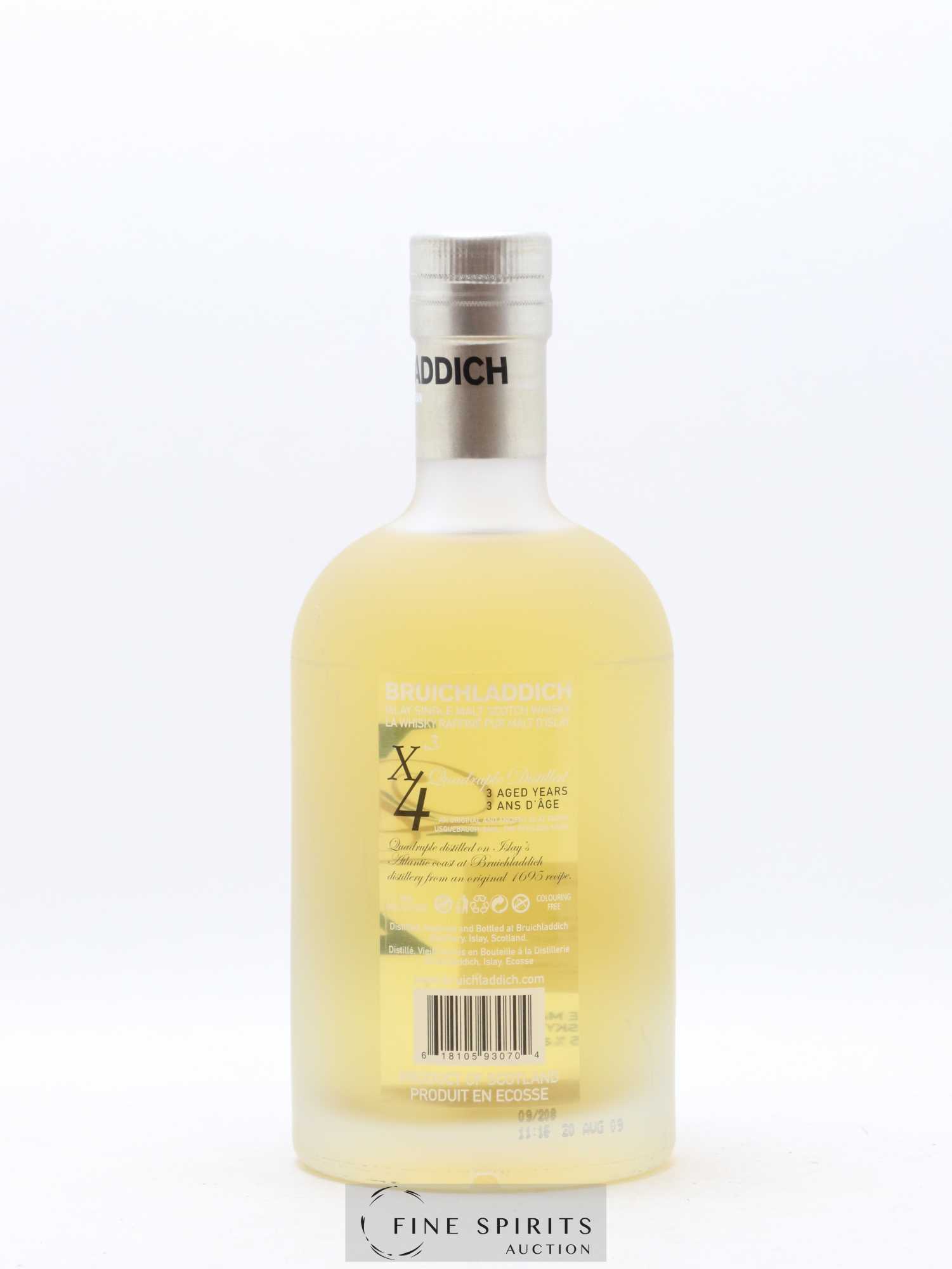 Buy Bruichladdich 3 years Of. X4 Plus 3 Quadruple Distilled