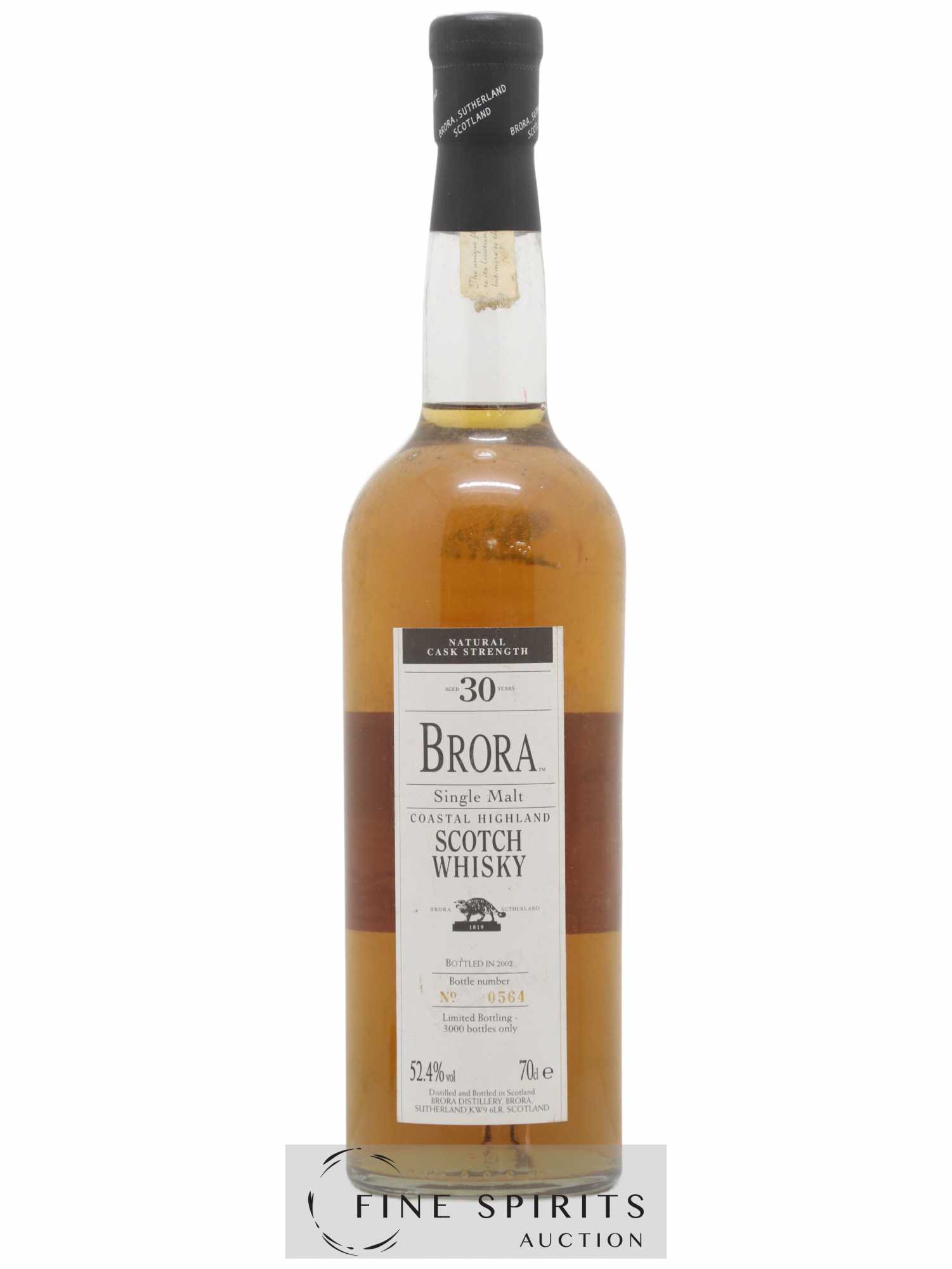 Brora 30 years Of. One of 3000 - bottled 2002 Limited Bottling 