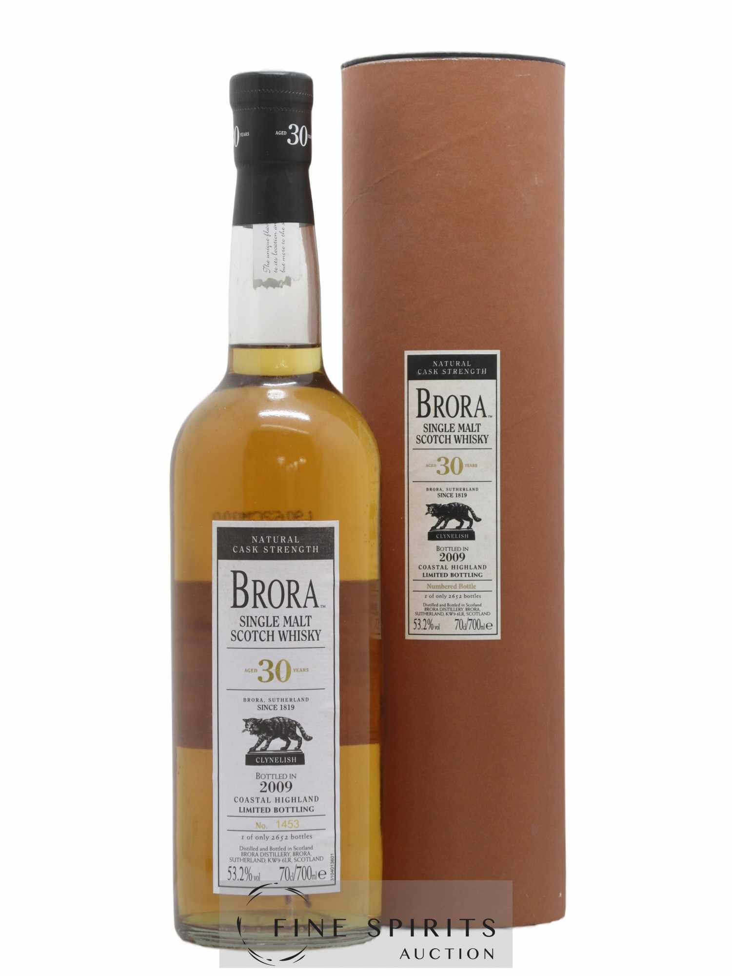 Brora 30 years Of. One of 2652 - bottled 2009 Limited Bottling 