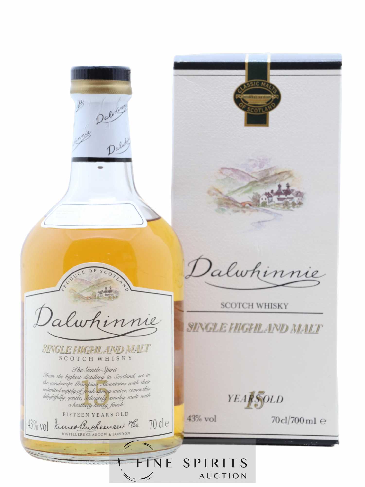 Dalwhinnie 15 years Of. 