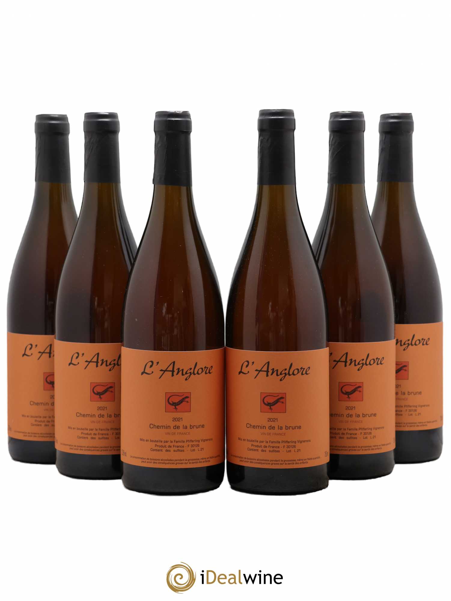 Buy Vin de France Chemin de la brune L'Anglore 2021 (lot 9165)