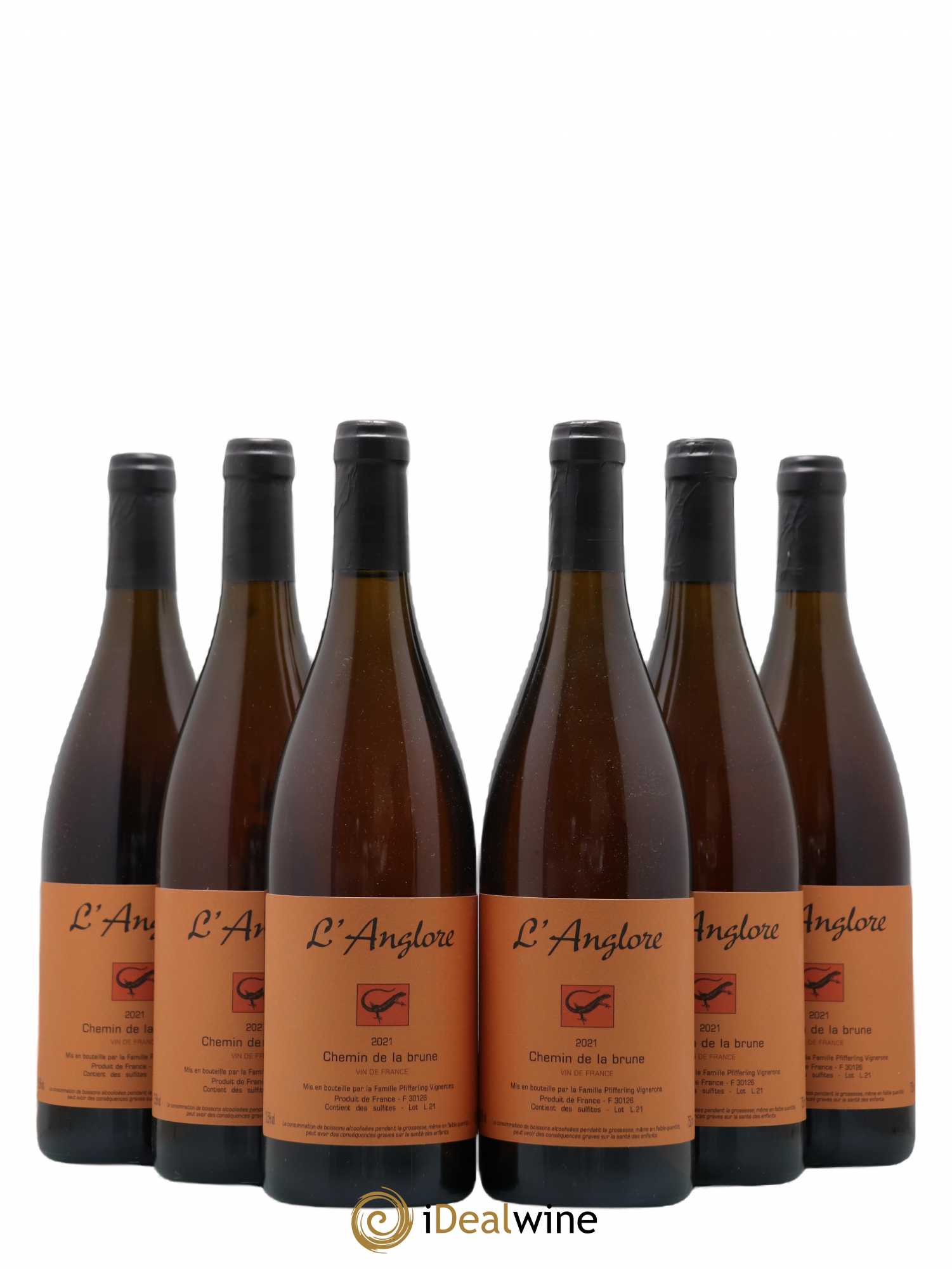 Buy Vin de France Chemin de la brune L'Anglore 2021 (lot 5562)