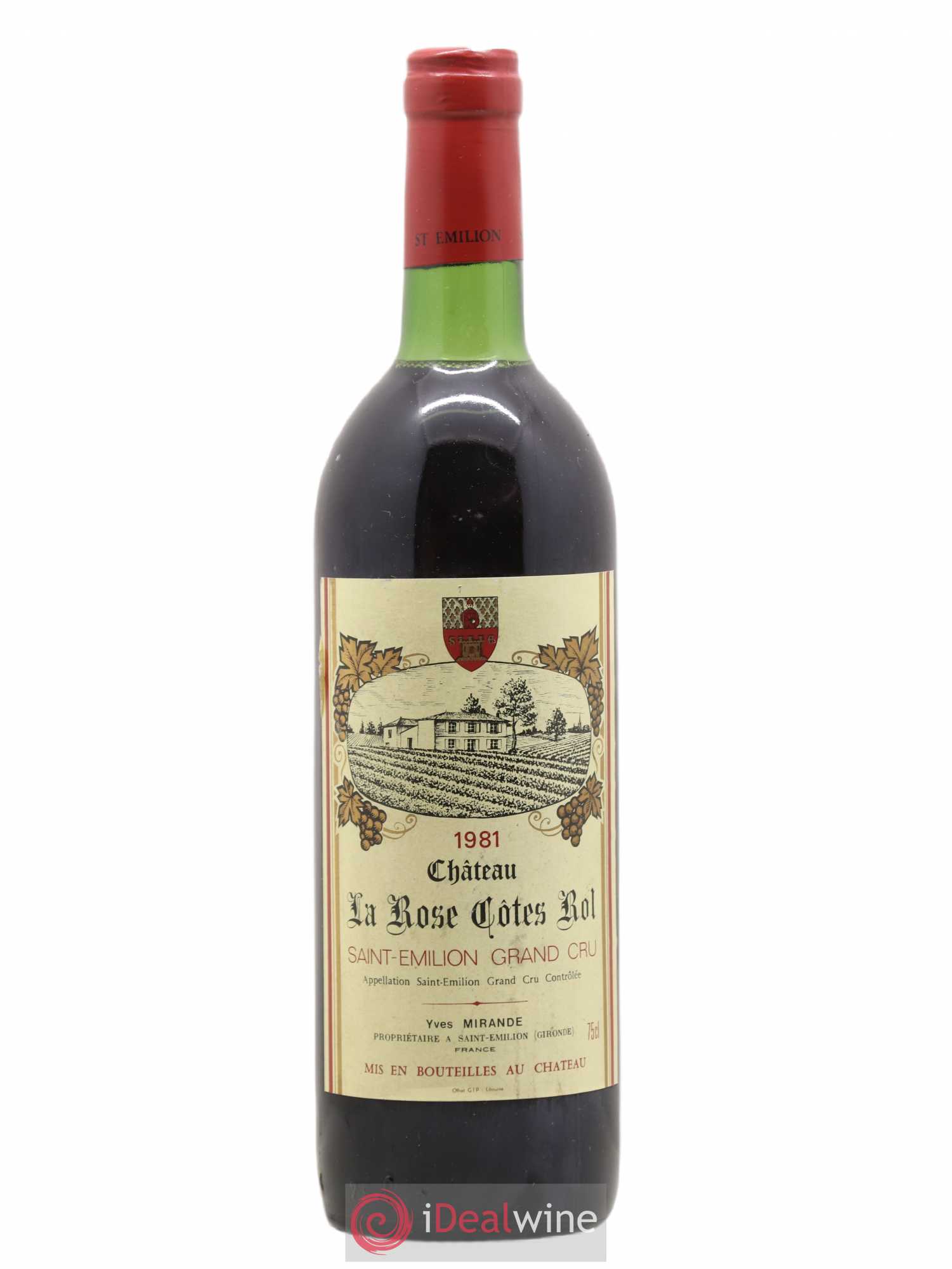 Acheter Château SaintÉmilion Grand Cru Château la Rose Côtes Rol 1981