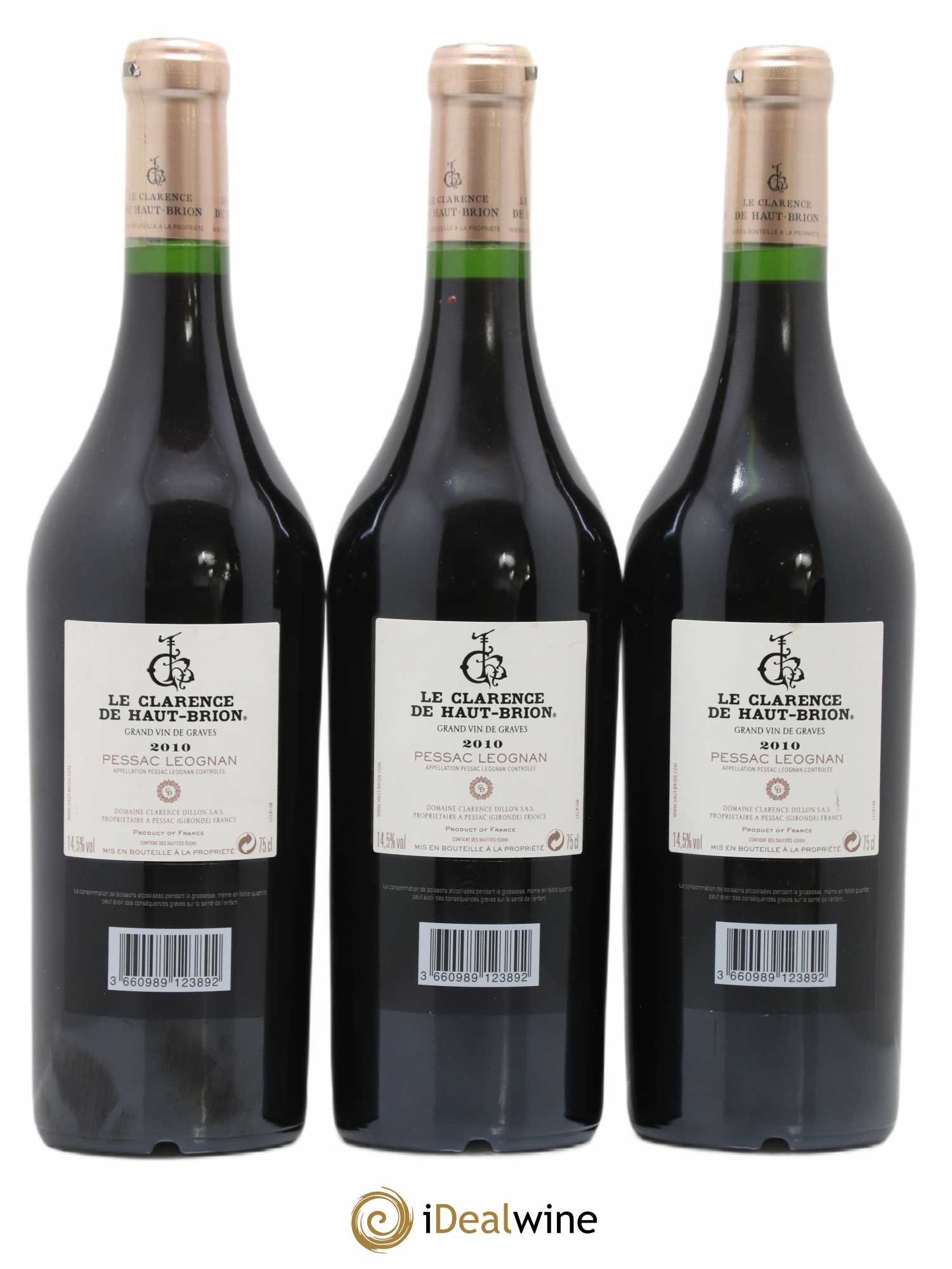 Acheter Clarence (Bahans) de HautBrion Second Vin 2010 (lot 8104)