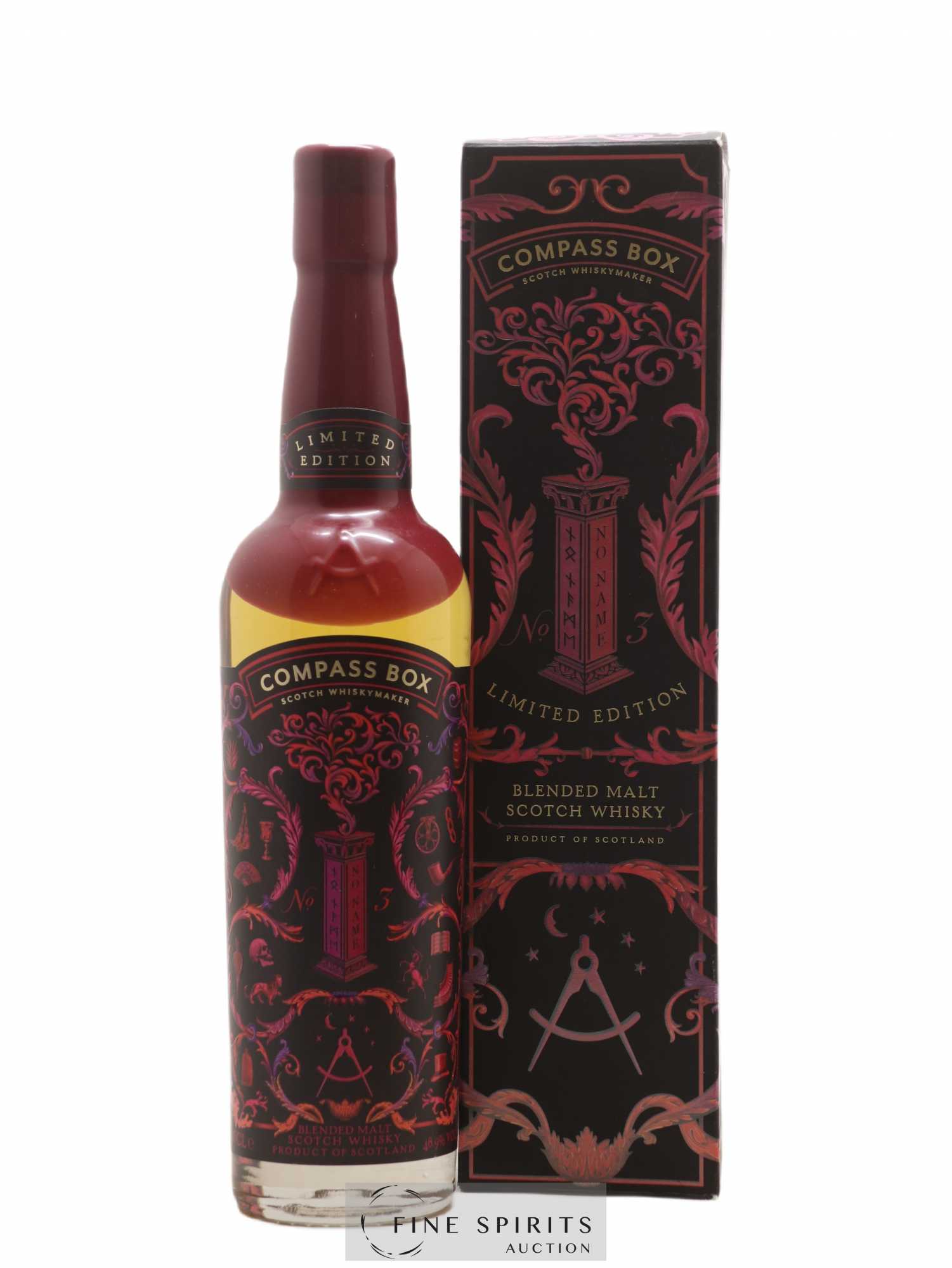 No Name n°3 Compass Box One of 10794 - bottled 2021 Limited Edition 