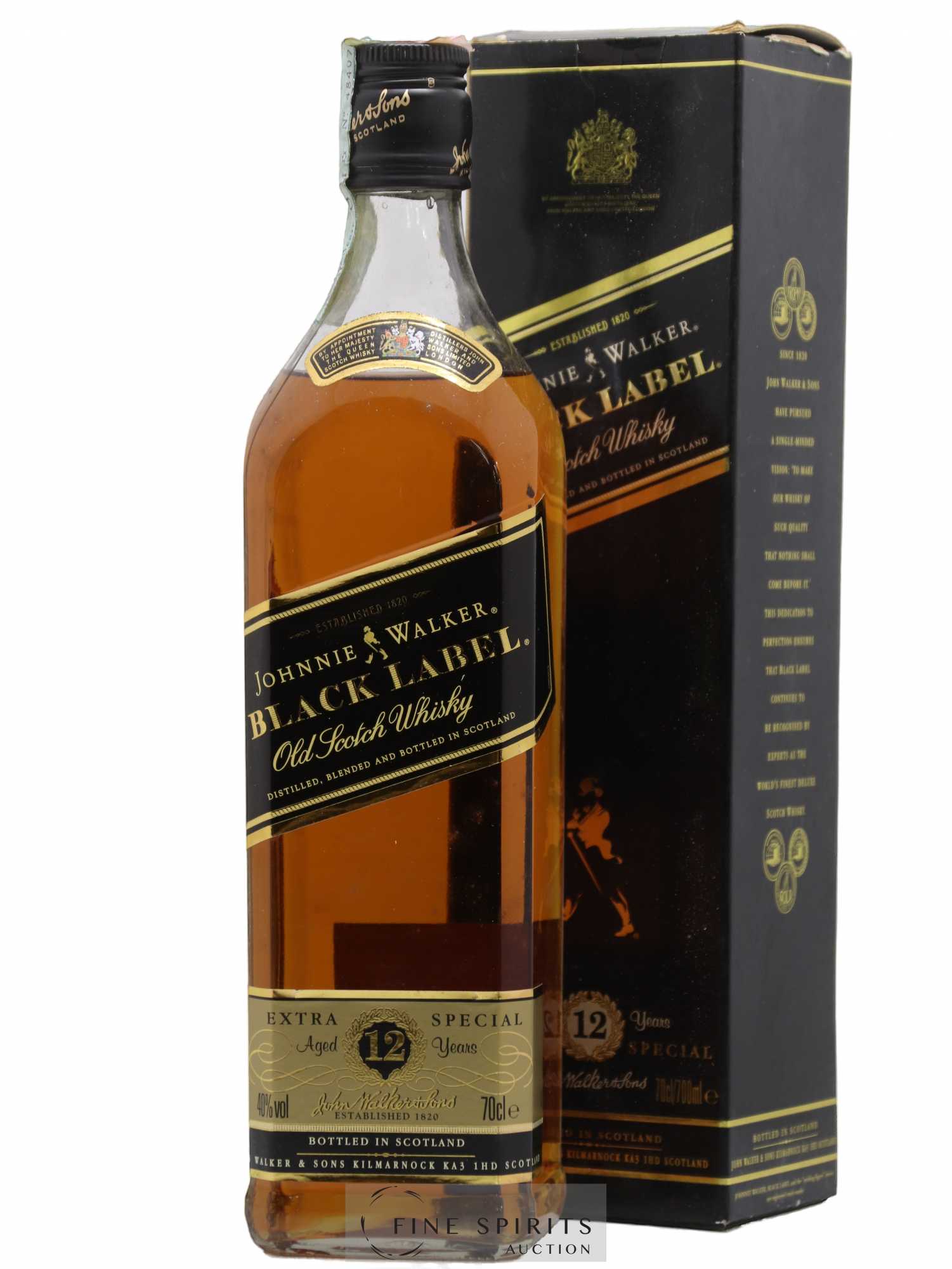 Buy Johnnie Walker 12 years Of. Extra Special Black Label (lot: 302)