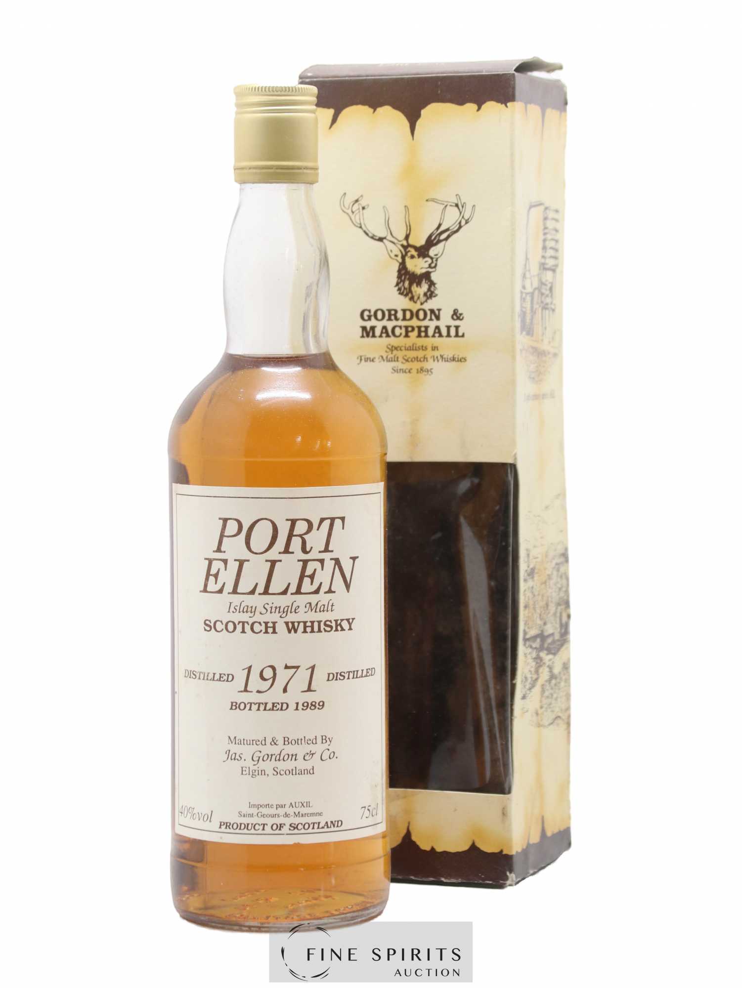 Port Ellen 1971 Jas. Gordon & Co. bottled 1989 