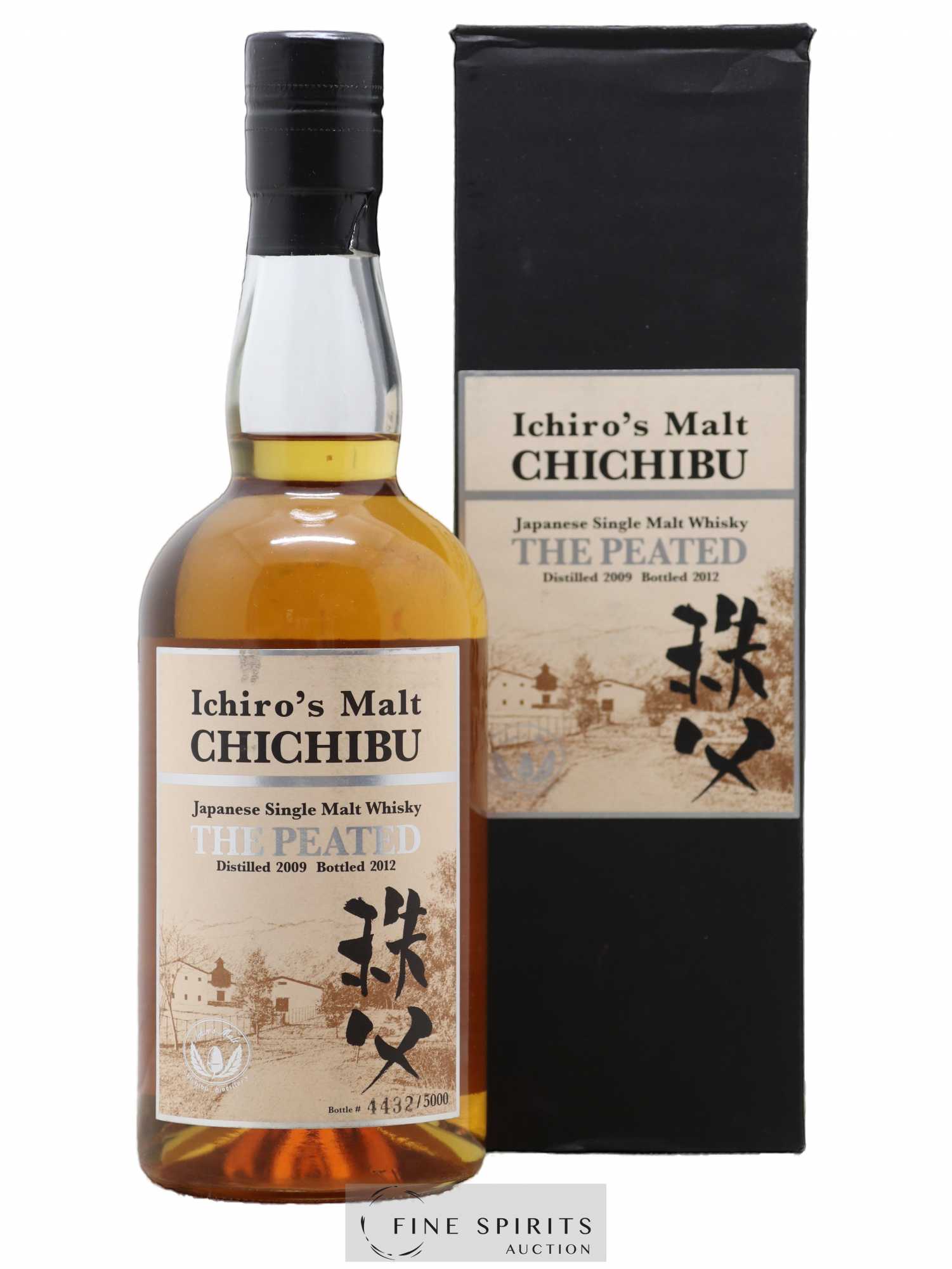 Chichibu 2009 Of. The Peated One of 5000 - bottled 2012 Ichiro's Malt 