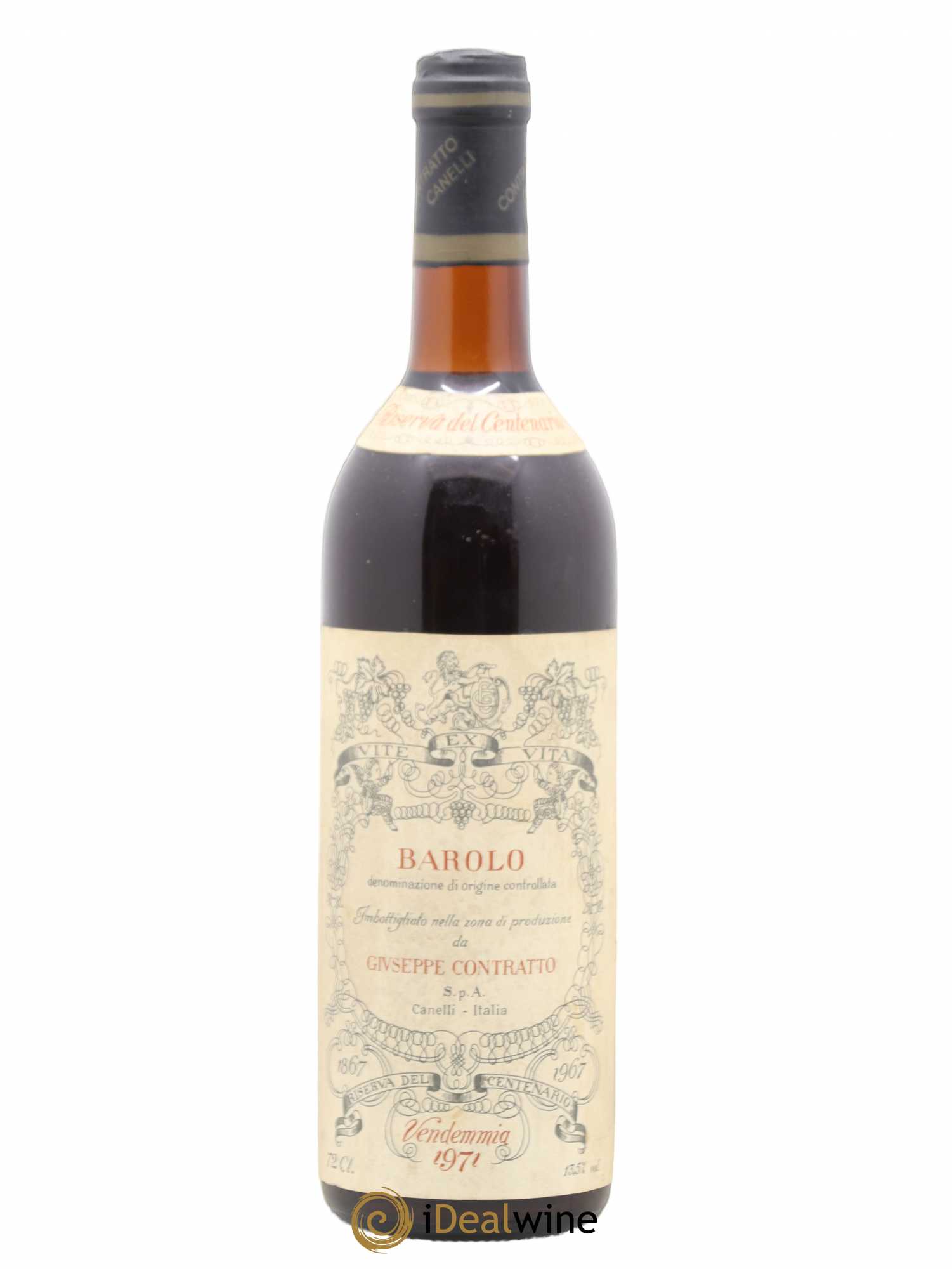 Buy Barolo DOCG Riserva del Centenario Contratto 1971 (lot 7570)