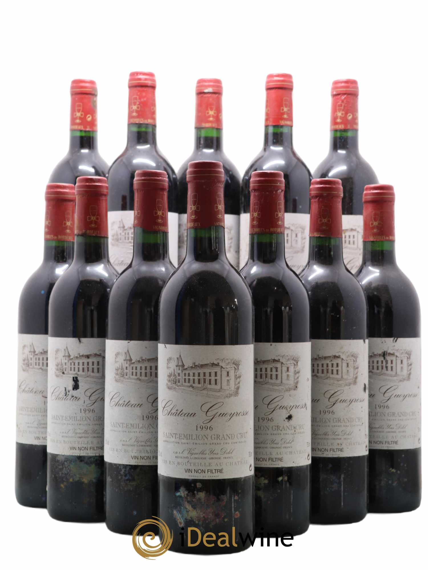 Acheter SaintÉmilion Grand Cru Château Gueyrosse 1996 (lot 6762)
