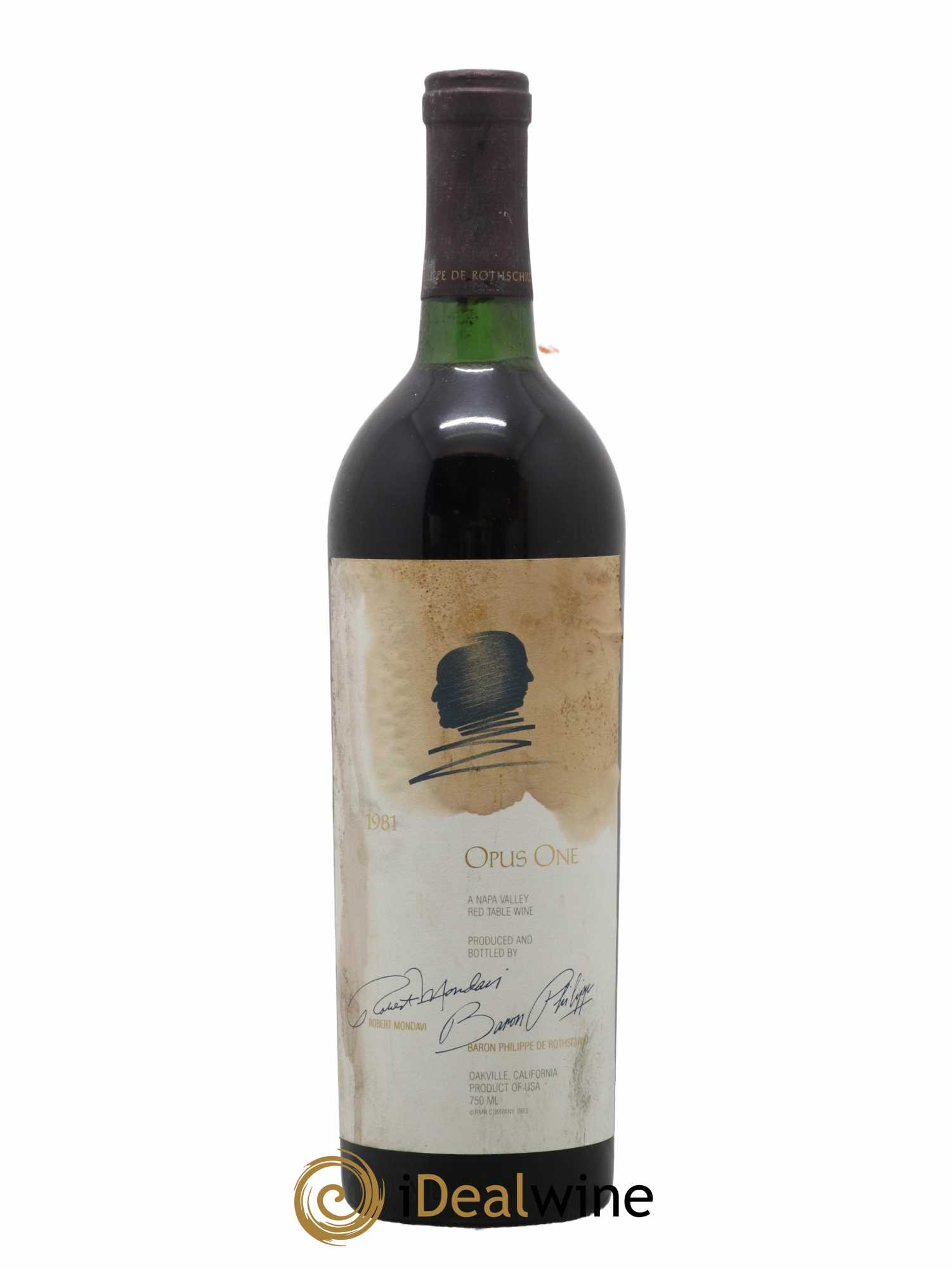 Buy Napa Valley Opus One Robert Mondavi 1981 (lot: 34)