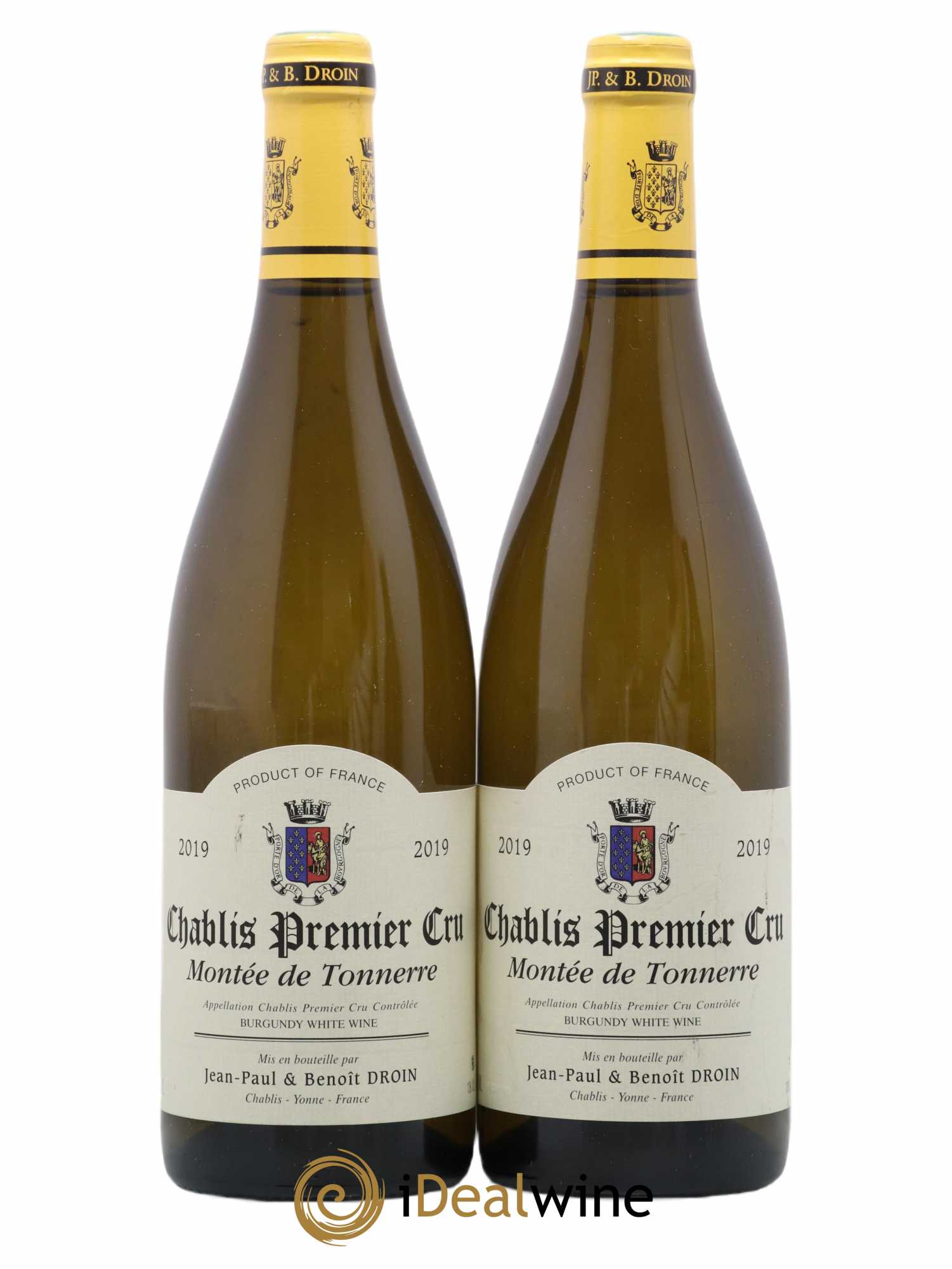 Acheter Chablis 1er Cru Montée de Tonnerre Jean-Paul & Benoît Droin ...