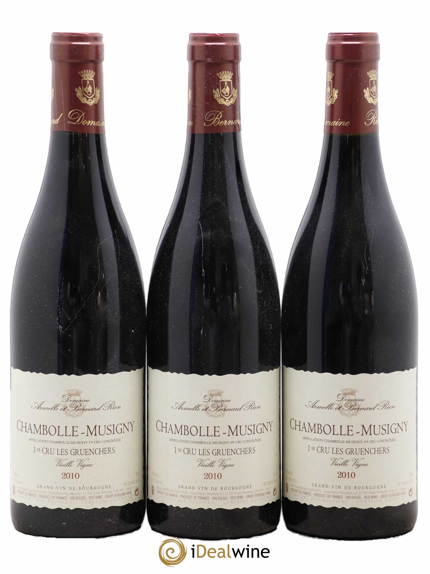 Buy Chambolle-Musigny 1er Cru Les Gruenchers Vieilles vignes Armelle Et ...