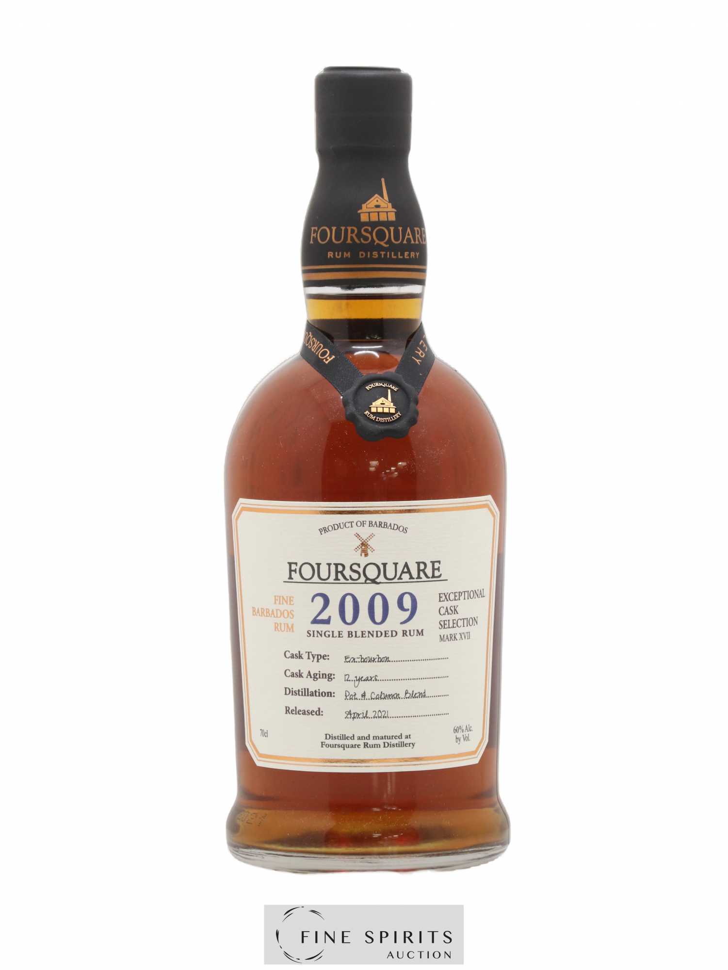 Foursquare 12 years 2009 Of. Mark XVII - bottled 2021 Exceptional Cask Selection 