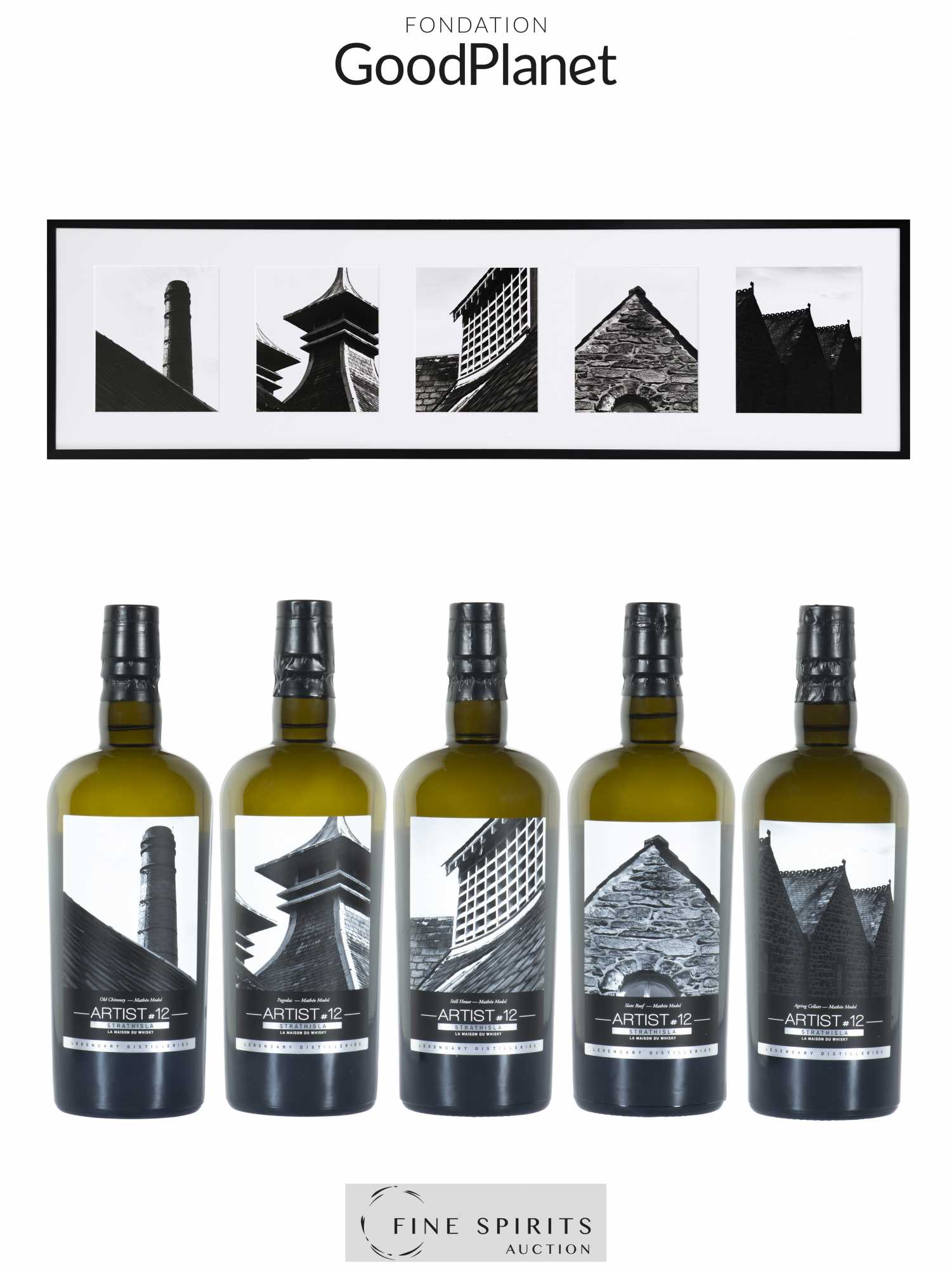 Strathisla Artist 12 - Legendary Distilleries - Mathéo Modol x LMDW (5 bottles and 1 unique print) 