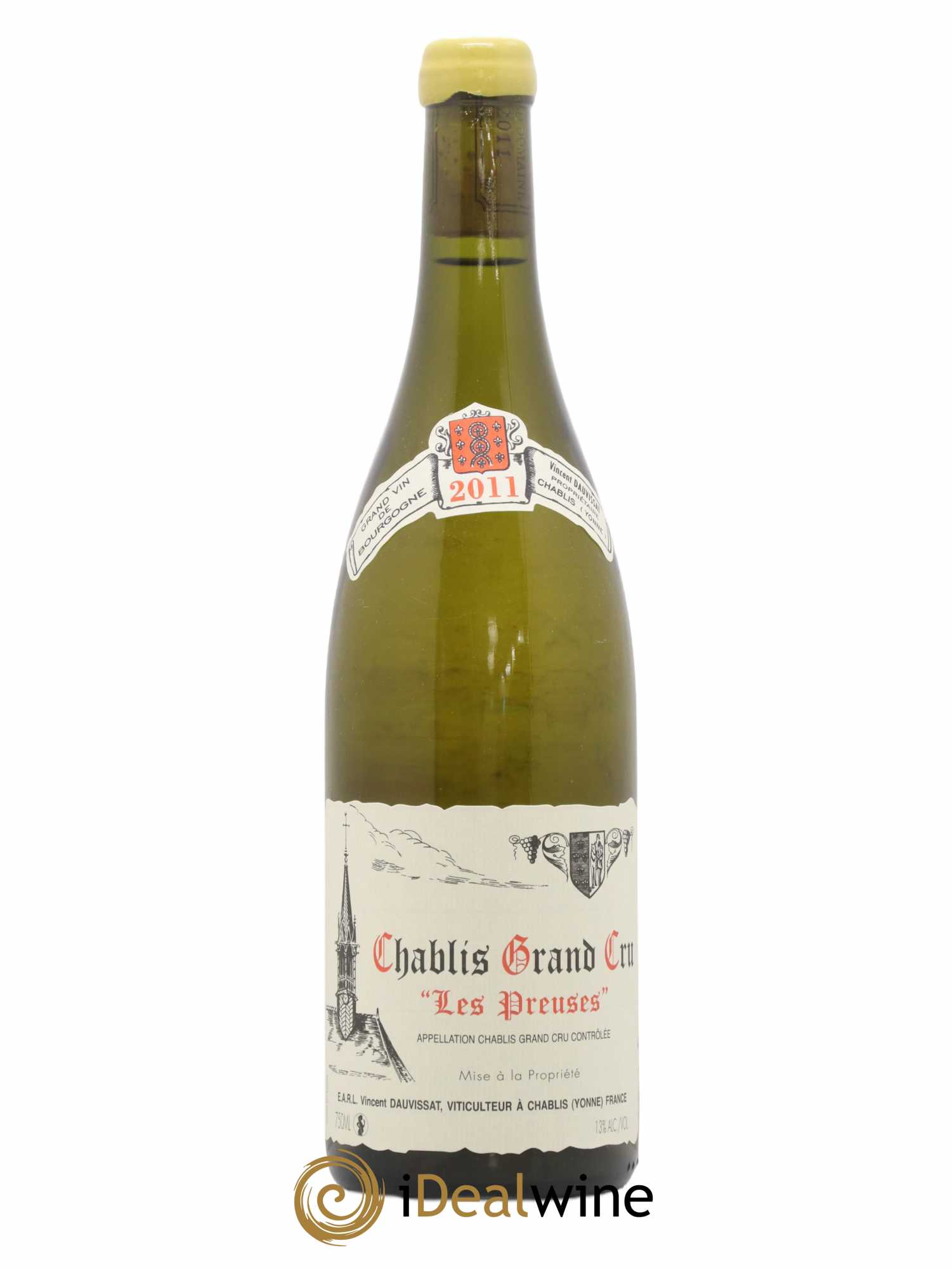 Bouteille De Chablis Grand Vin De Bourgogne 1978 - Blanc, Chardonnay 40 Ans D'âge