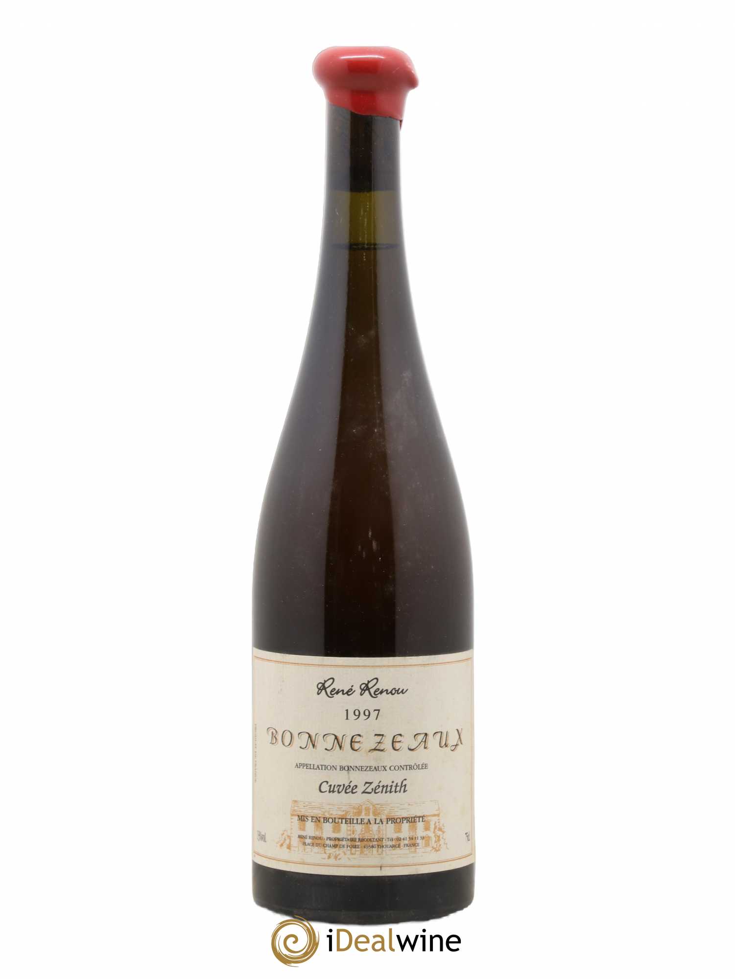 Acheter Bonnezeaux Cuvée Zénith René Renou 1997 (lot 1291)