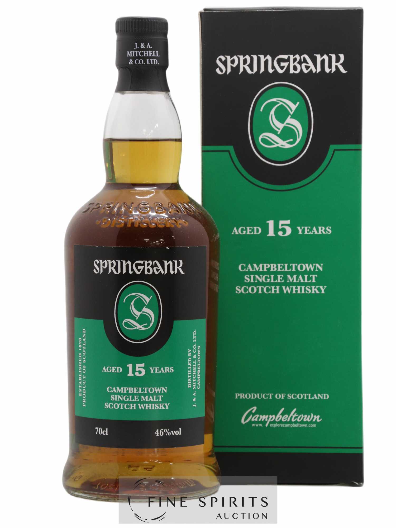 Springbank 15 years Of. Green Label 