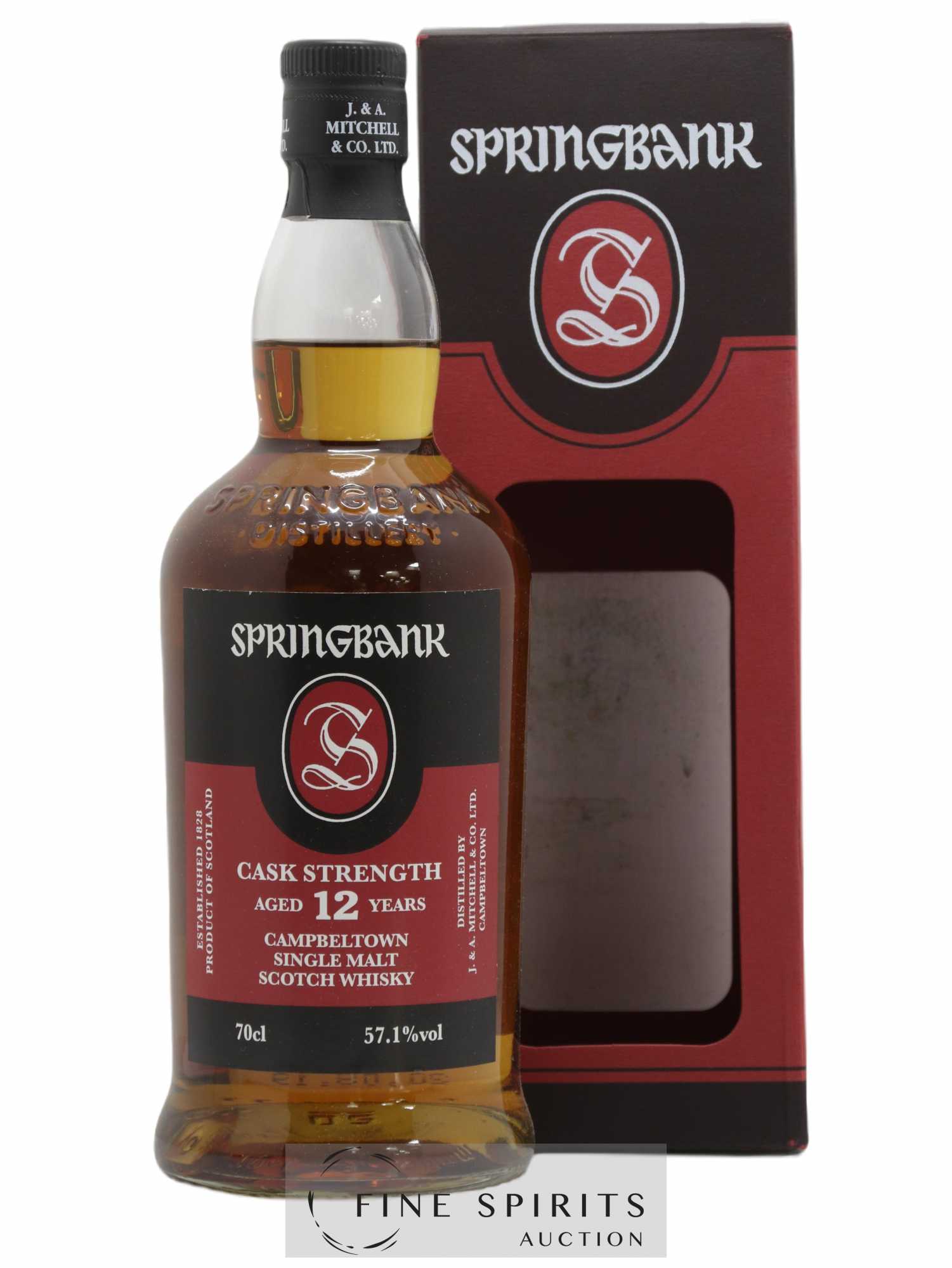 Springbank 12 years Of. Cask Strength bottled 2019 