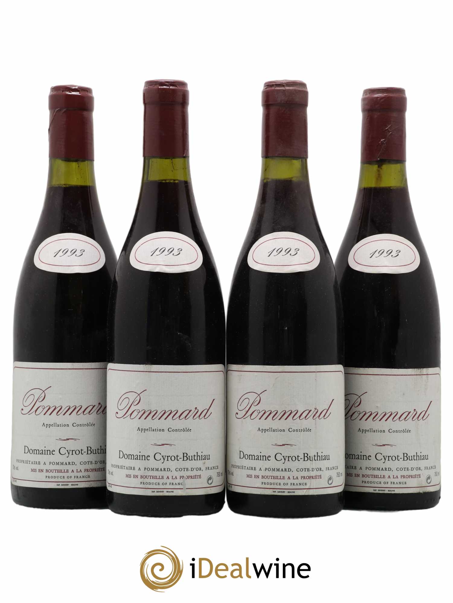 Buy Pommard Domaine Cyrot-Buthiau 1993 (lot: 4231)