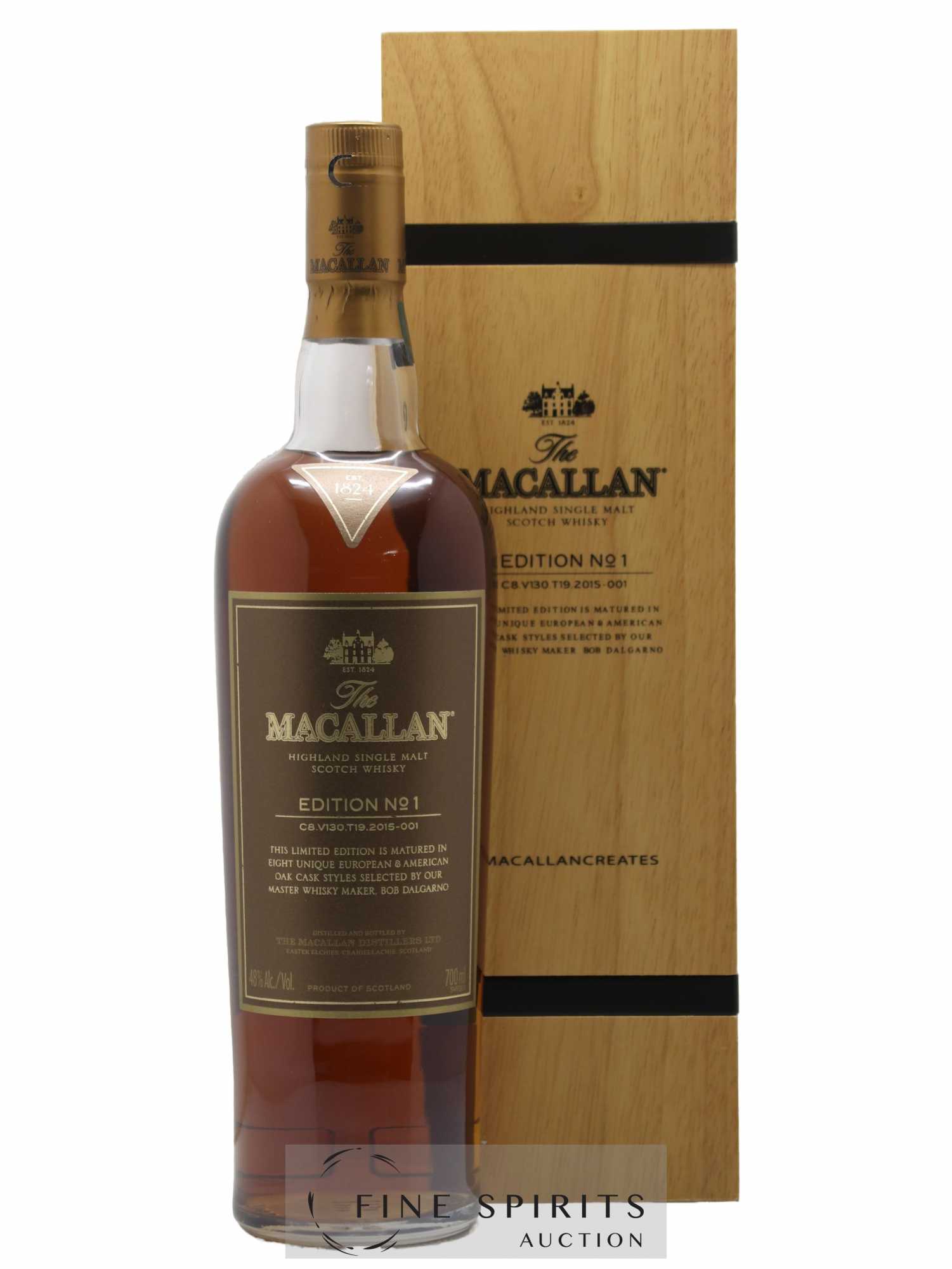 Macallan (The) Of. Edition n°1 C8.V130.T19.2015-001 Limited Edition 