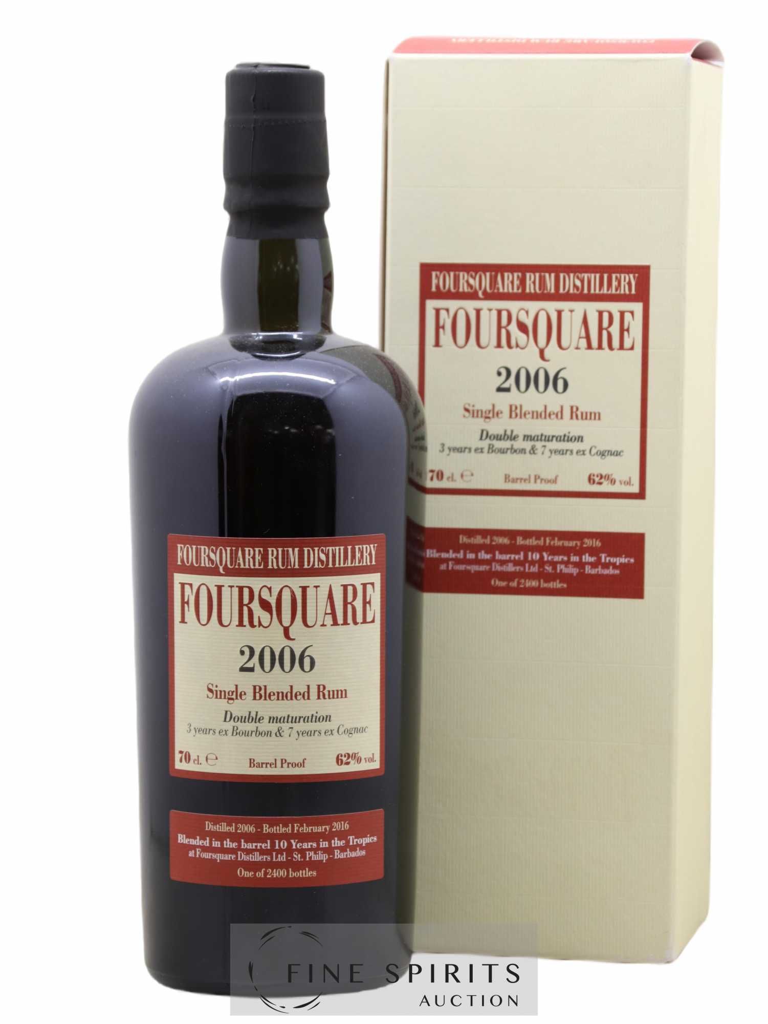 Foursquare 10 years 2006 Velier One of 2400 - bottled 2016 
