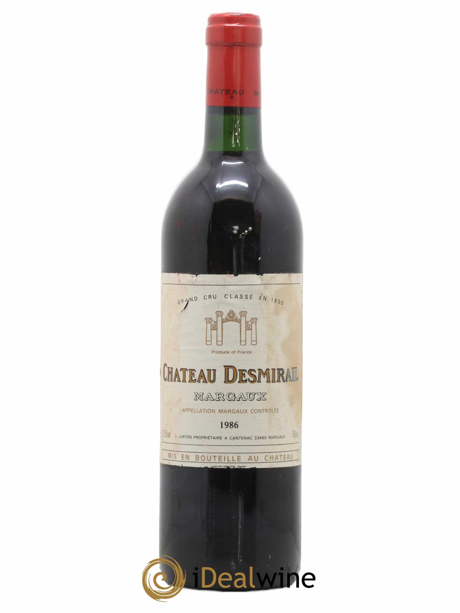 Acheter Château Desmirail 3ème Grand Cru Classé 1986 (lot: 9241)