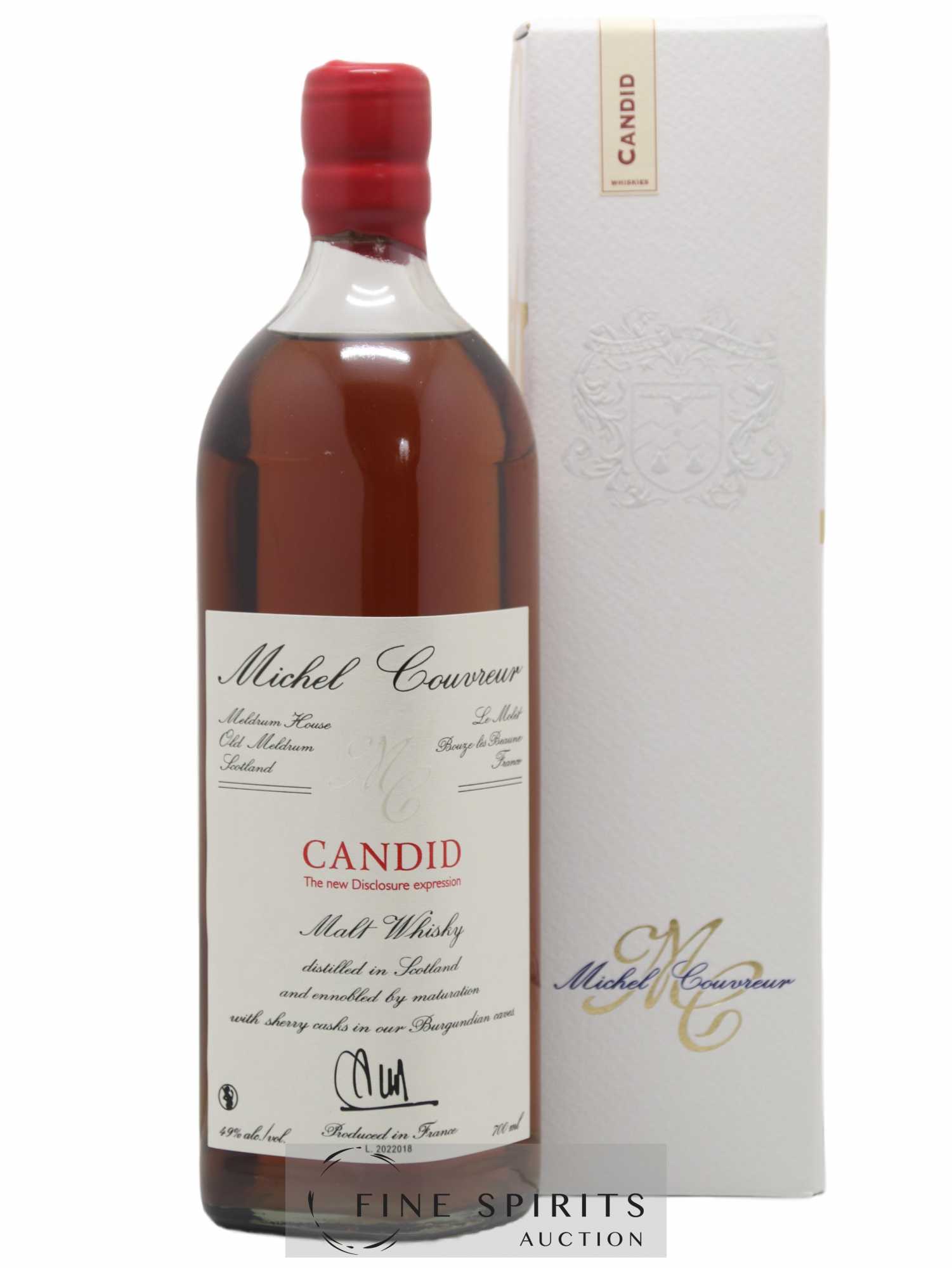 Michel Couvreur Of. Candid The New Disclosure Expression Sherry Casks matured 