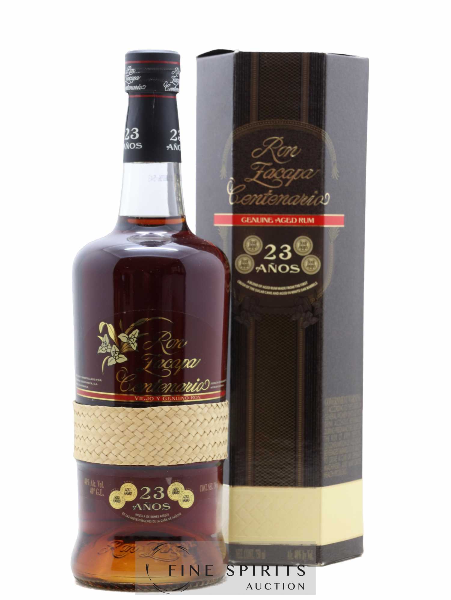 Acheter Zacapa 23 years Of. Centenario (lot 1309)