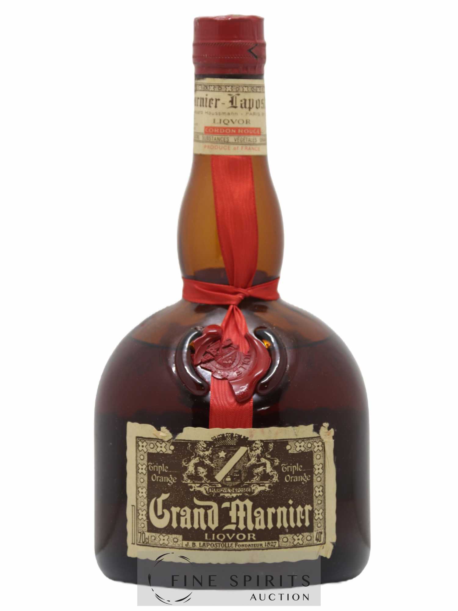 Acheter GrandMarnier Of. Cordon Rouge MarnierLapostolle (70cl.) (lot 67)