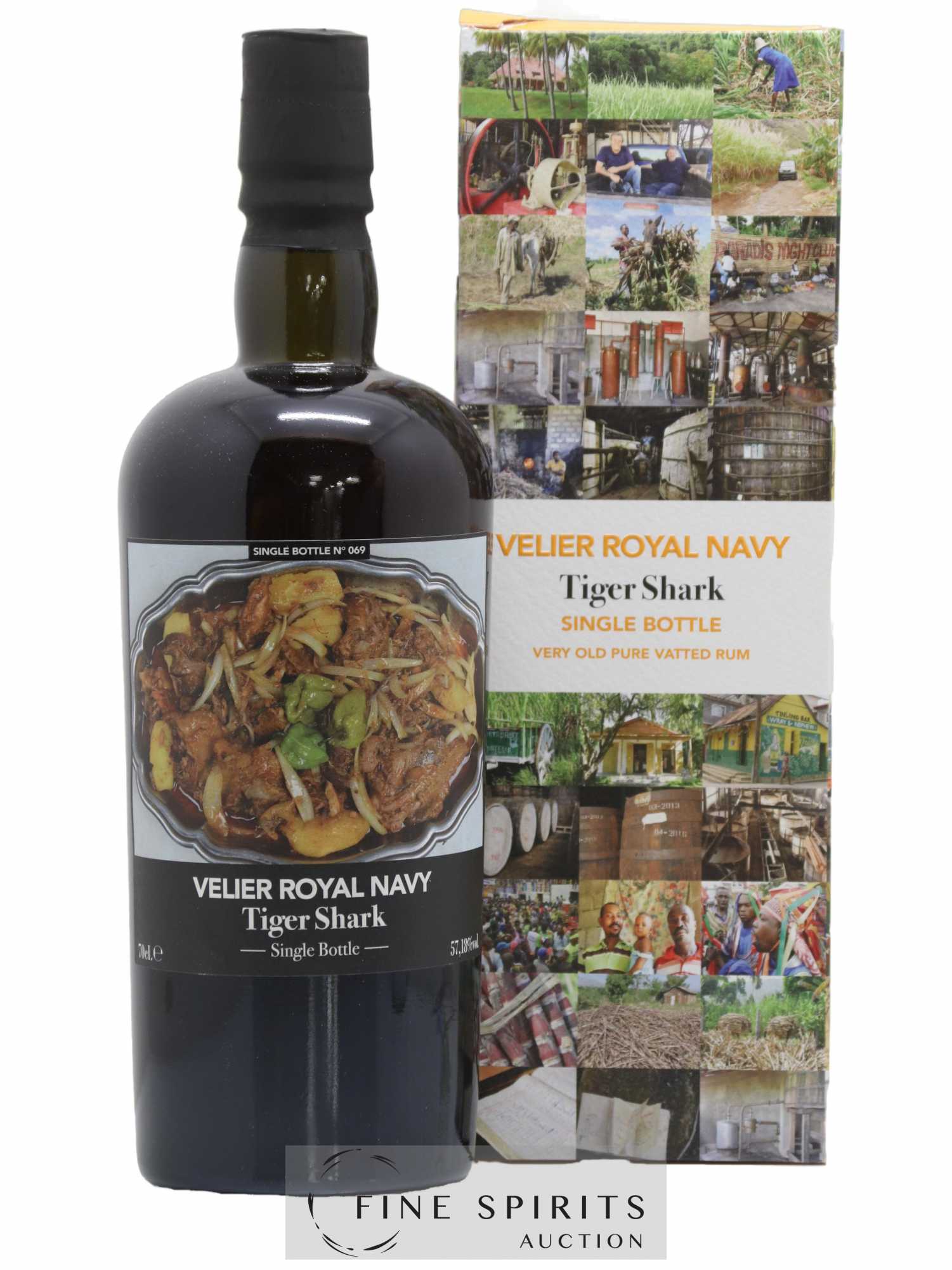 Velier Royal Navy Of. Tiger Shark - Single Bottle - First Release N°069 