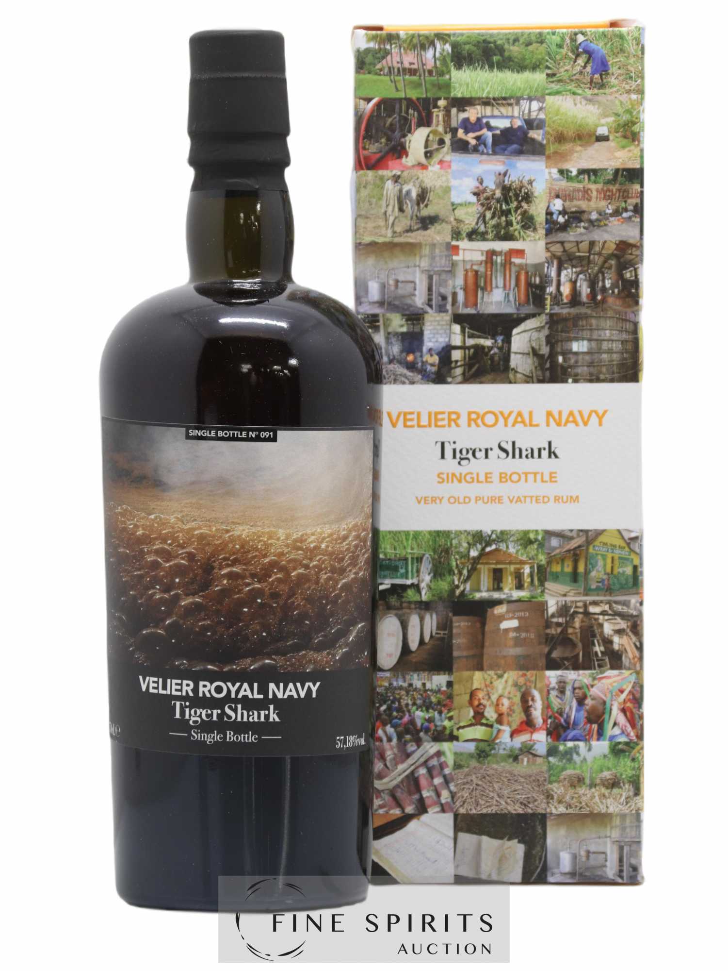 Velier Royal Navy Of. Tiger Shark - Single Bottle - First Release N°091 