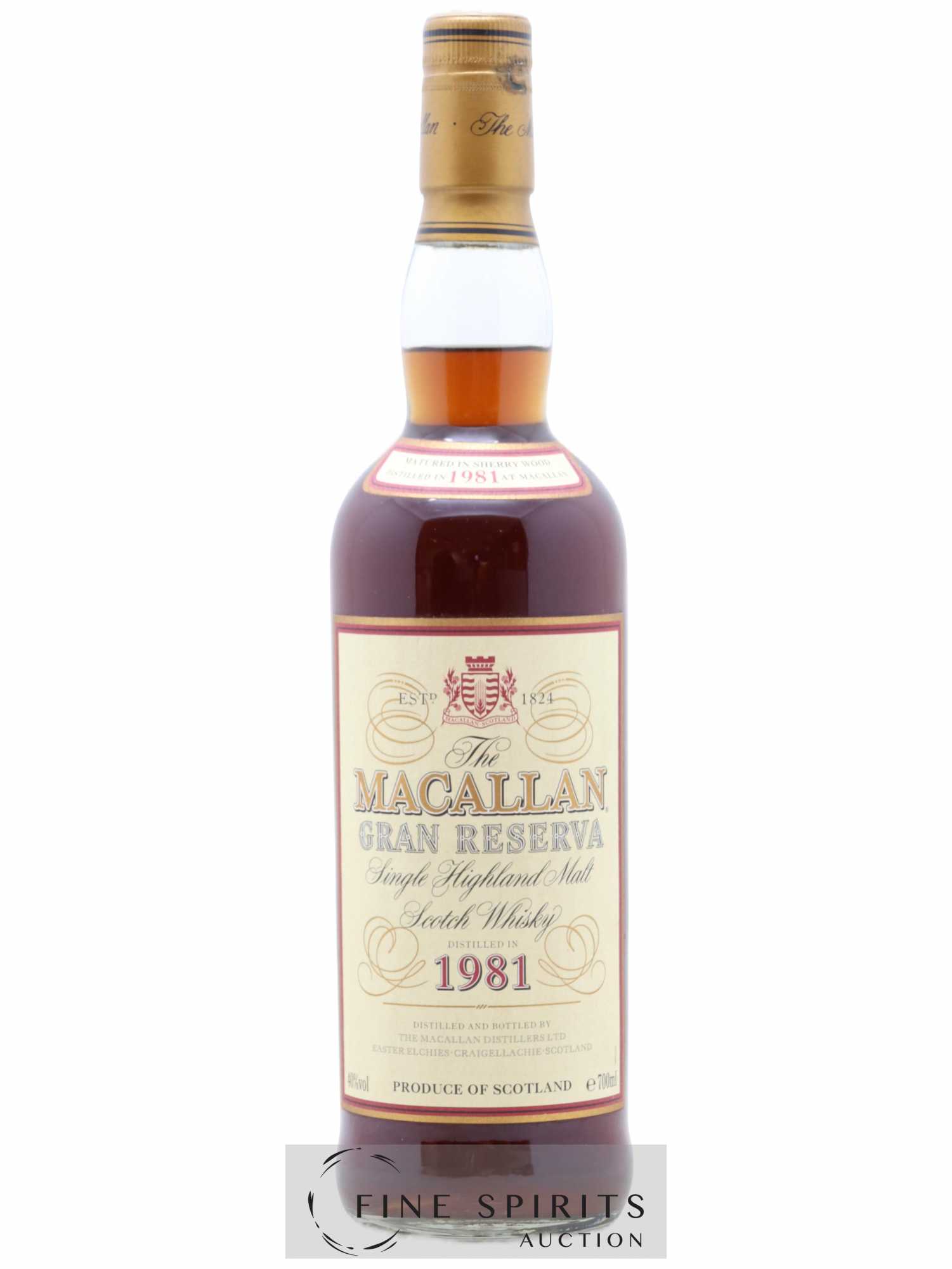Macallan (The) 1981 Of. Gran Reserva 
