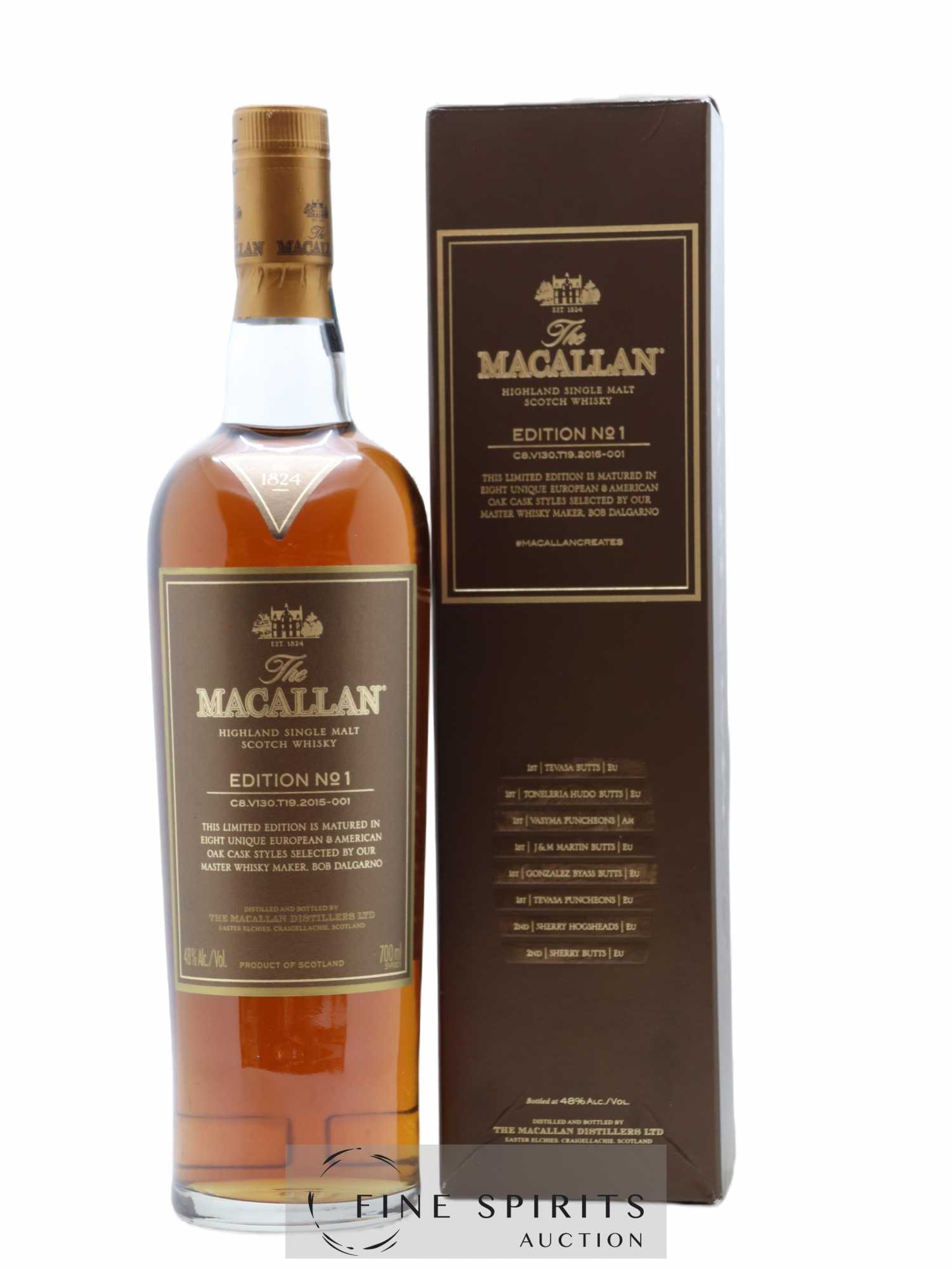 Macallan (The) Of. Edition n°1 C8.V130.T19.2015-001 Limited Edition 