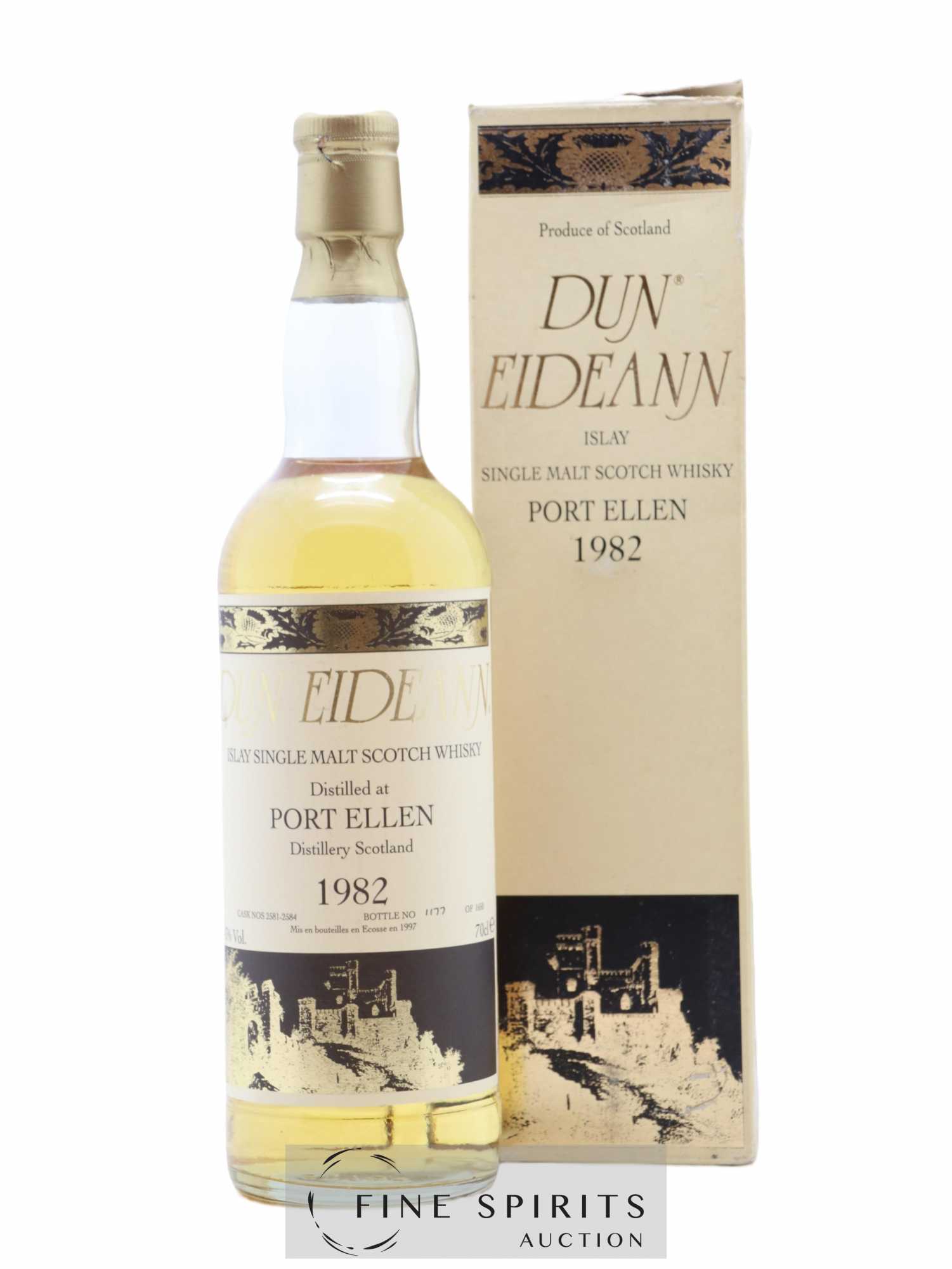 Port Ellen 1982 Signatory Vintage Dun Eideann Casks n°2581-2584 - One of 1650 - bottled 1997 Auxil Import 