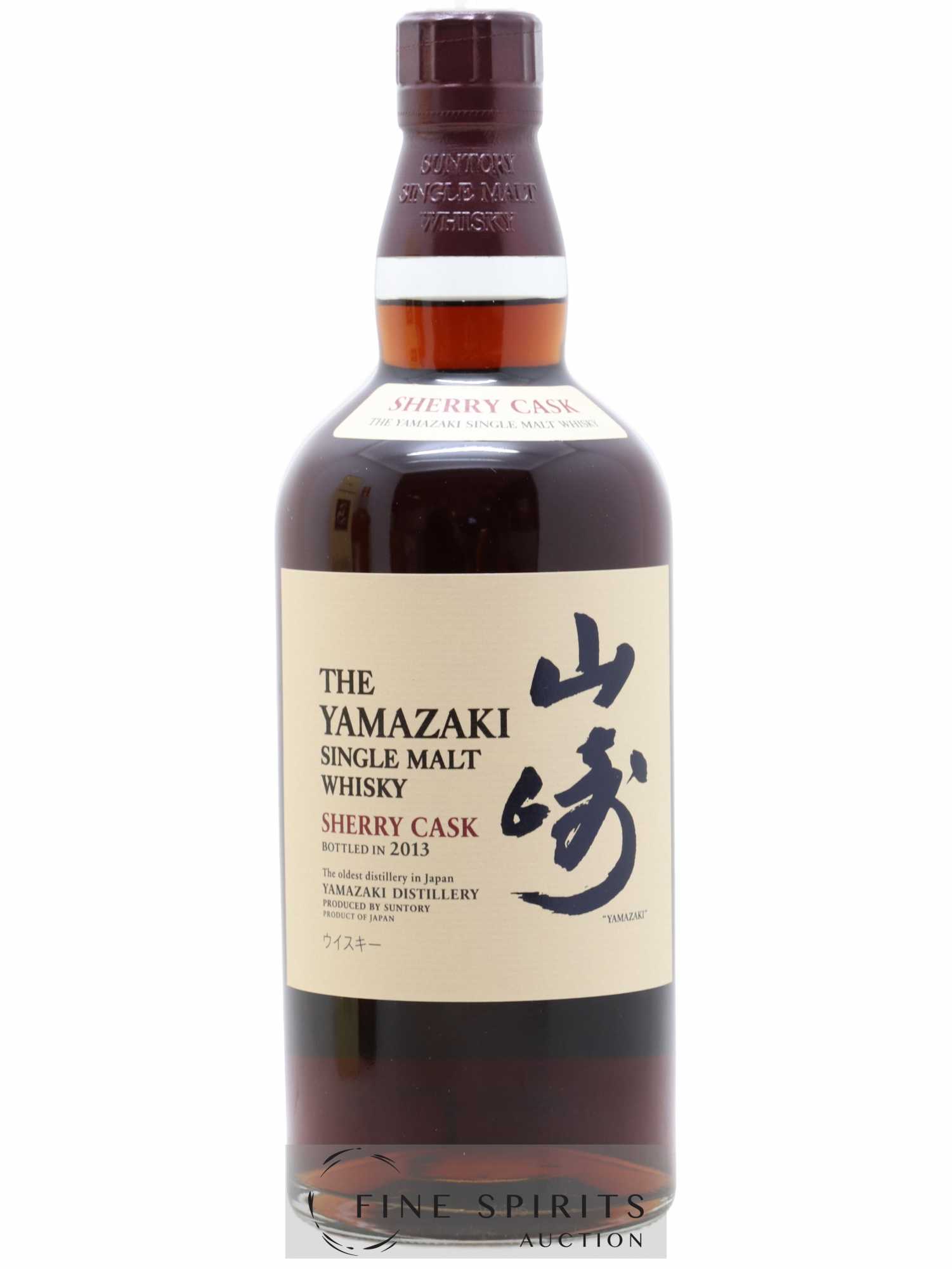 Yamazaki Of. Non-Chill Filtered Sherry Cask - bottled 2013 Suntory 