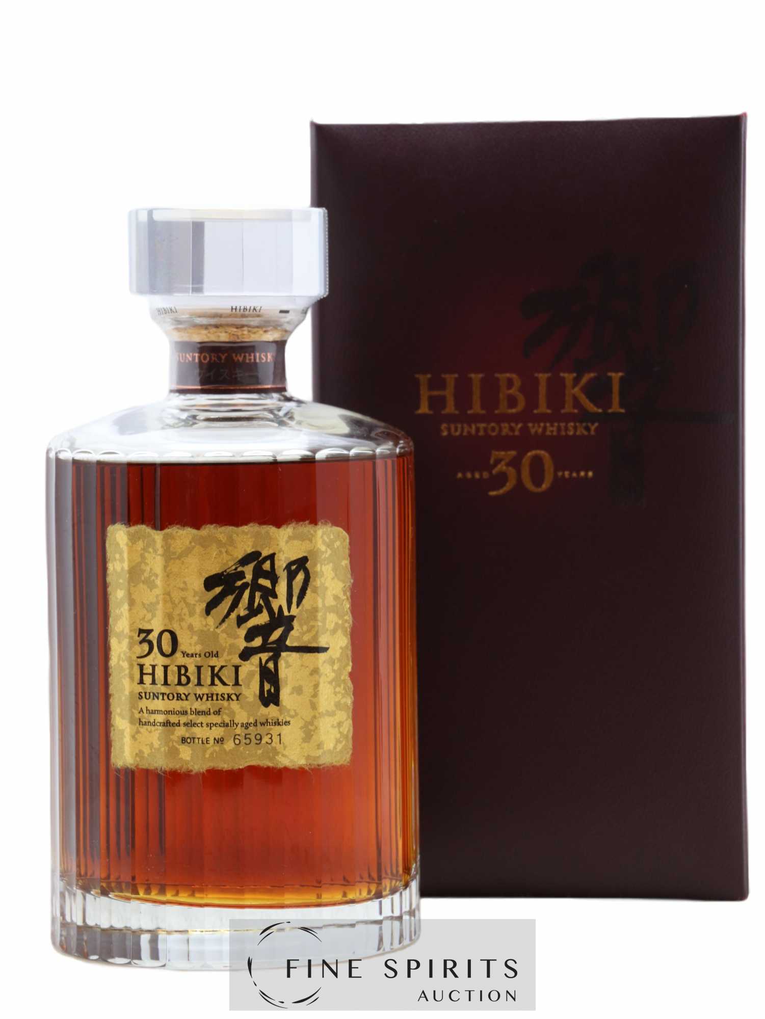 Hibiki 30 years Of. Suntory 