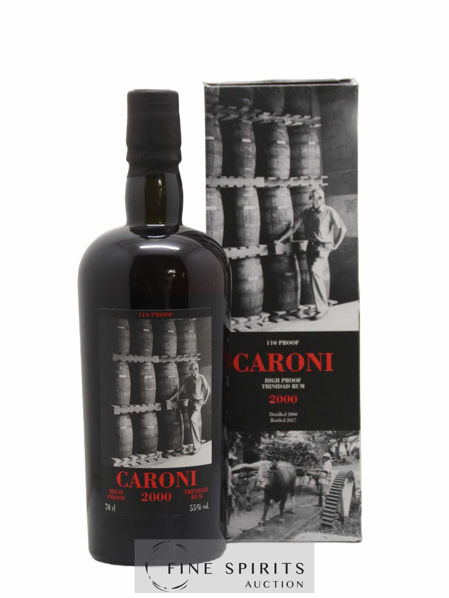 Caroni 17 years 2000 Velier 110 Proof One of 582 - bottled 2017 