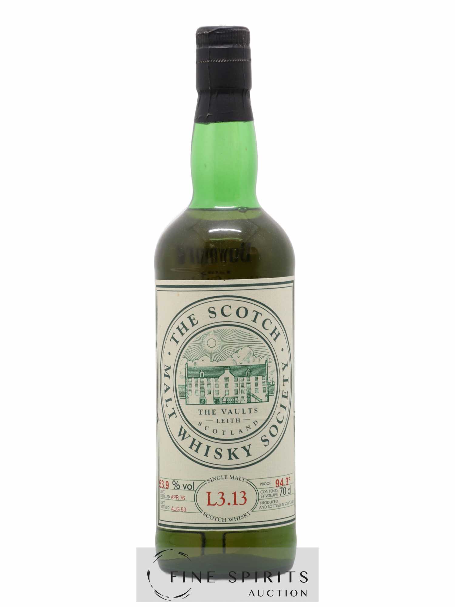 Bowmore 1976 The Scotch Malt Whisky Society Cask n°L3.13 - bottled 1993 