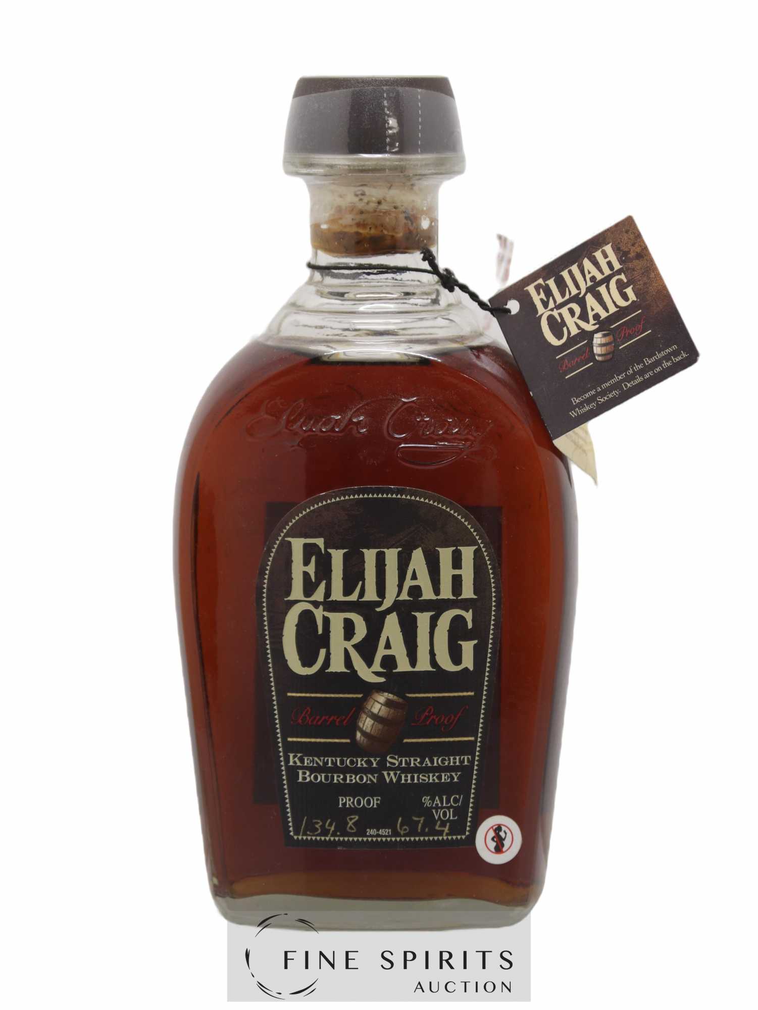 Buy Elijah Craig Of. Barrel Proof (lot 405)