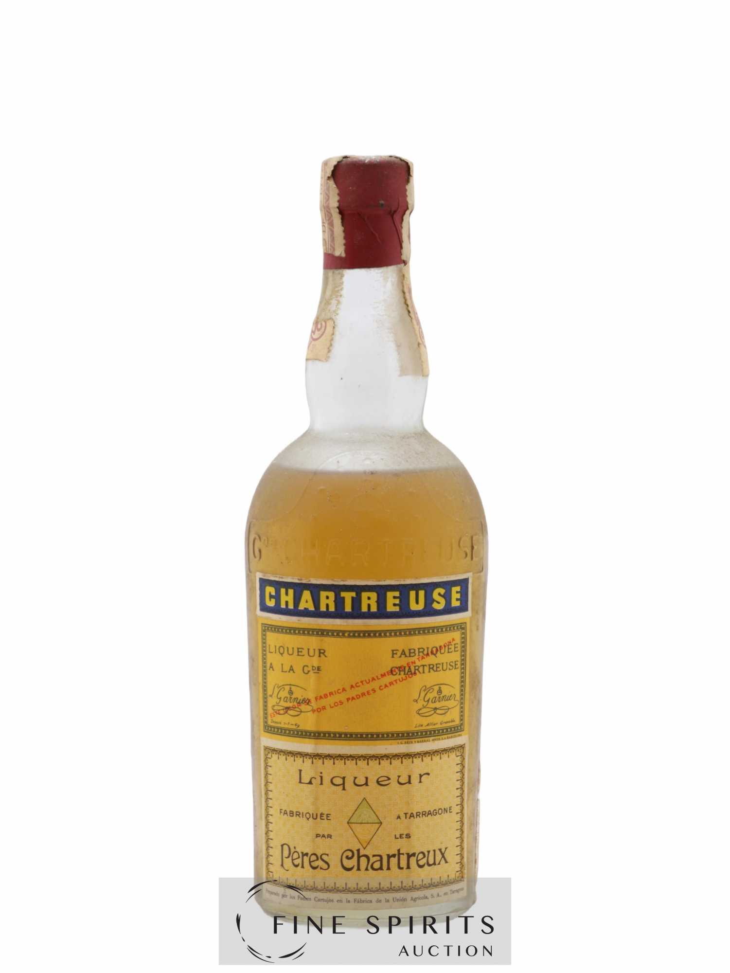 Chartreuse Of. Tarragone Jaune El Cumbre (1951-1960) (50cl) 