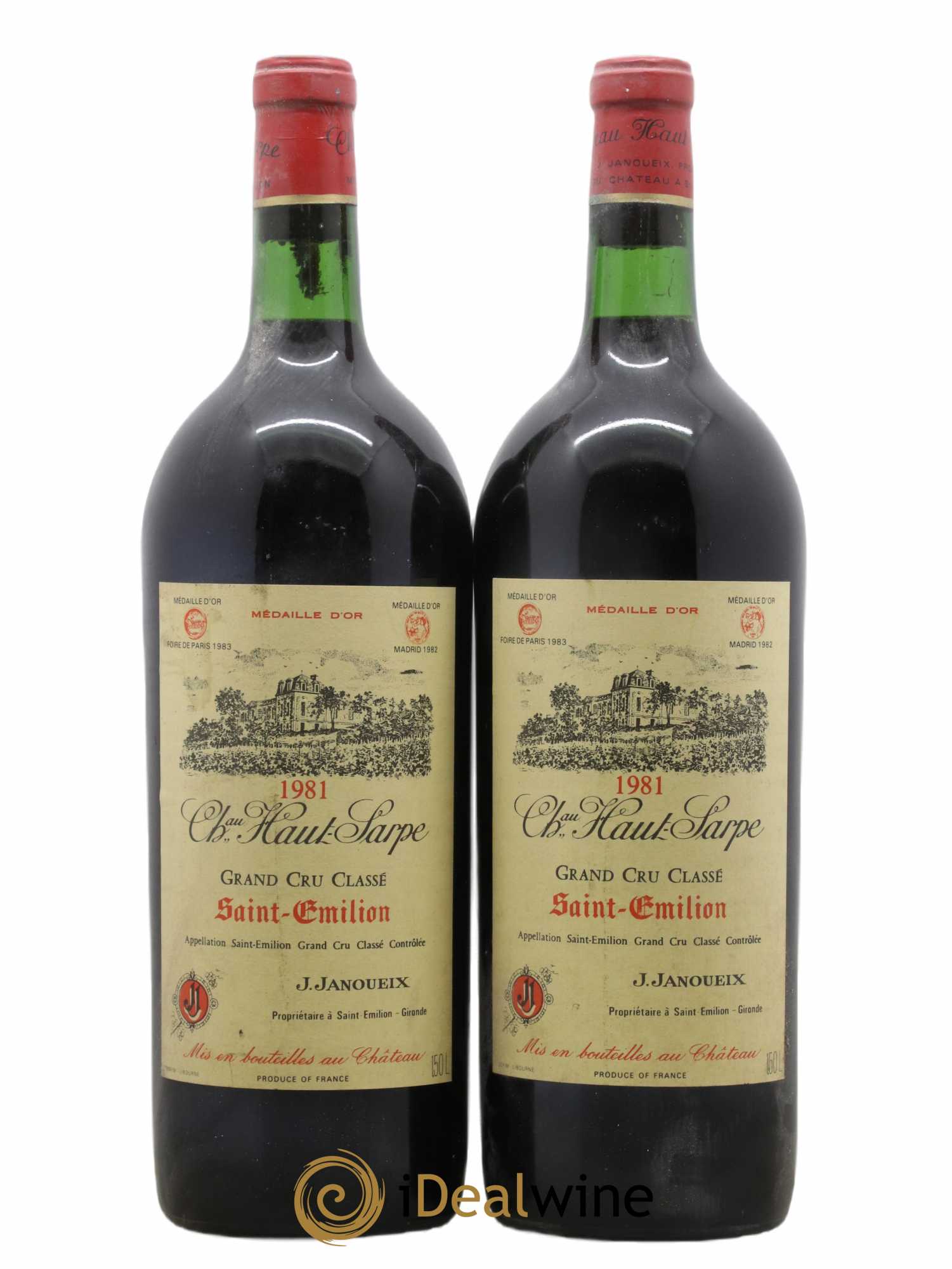 Acheter Château Haut Sarpe Grand Cru Classé 1981 (lot 128910)