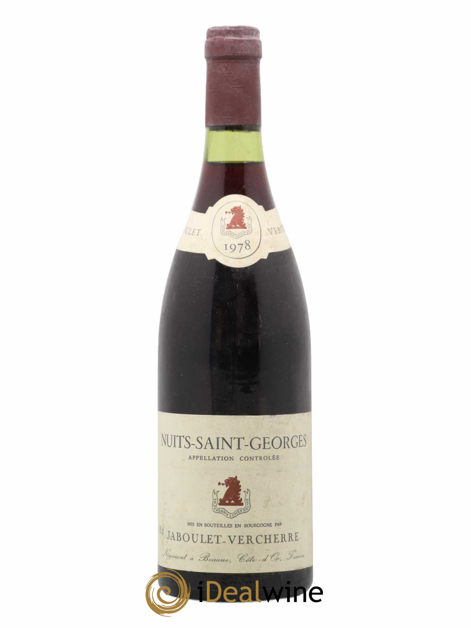 Acheter Nuits Jaboulet Vercherre 1978 (lot 82876)